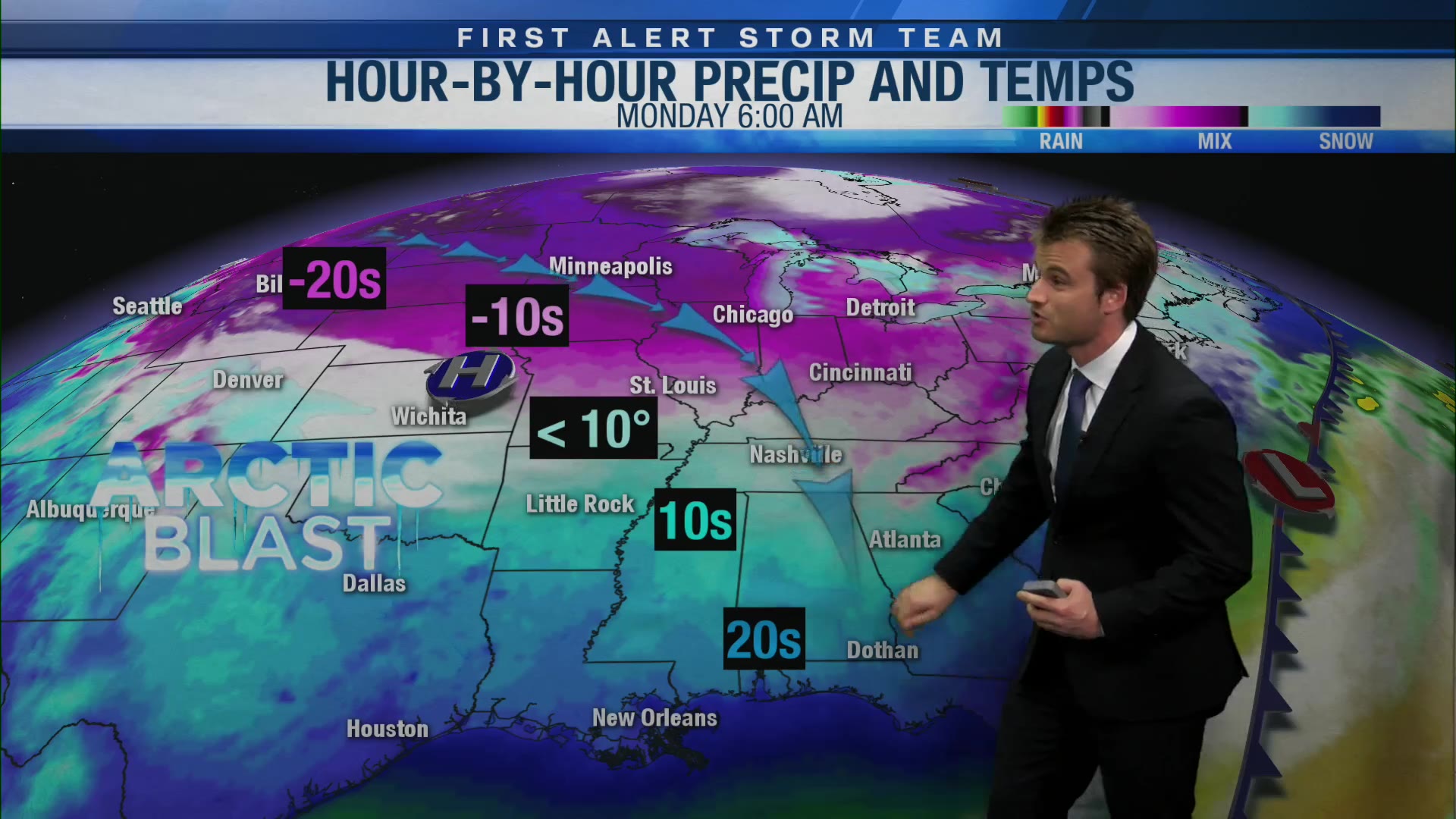 “Warm” end to week before wetter, much colder days return – WDHN – wdhn.com