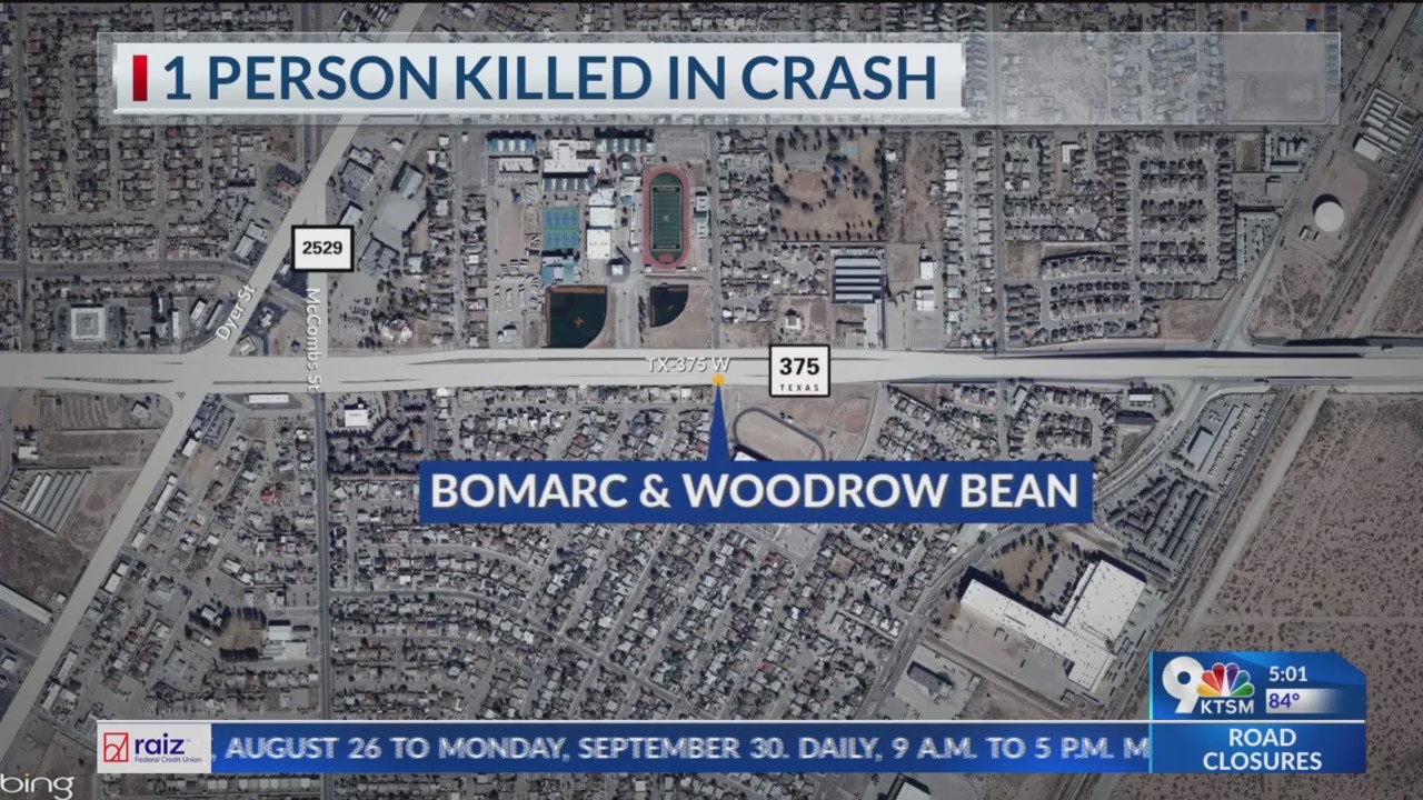 1 person killed in crash in Northeast El Paso – KTSM 9 News