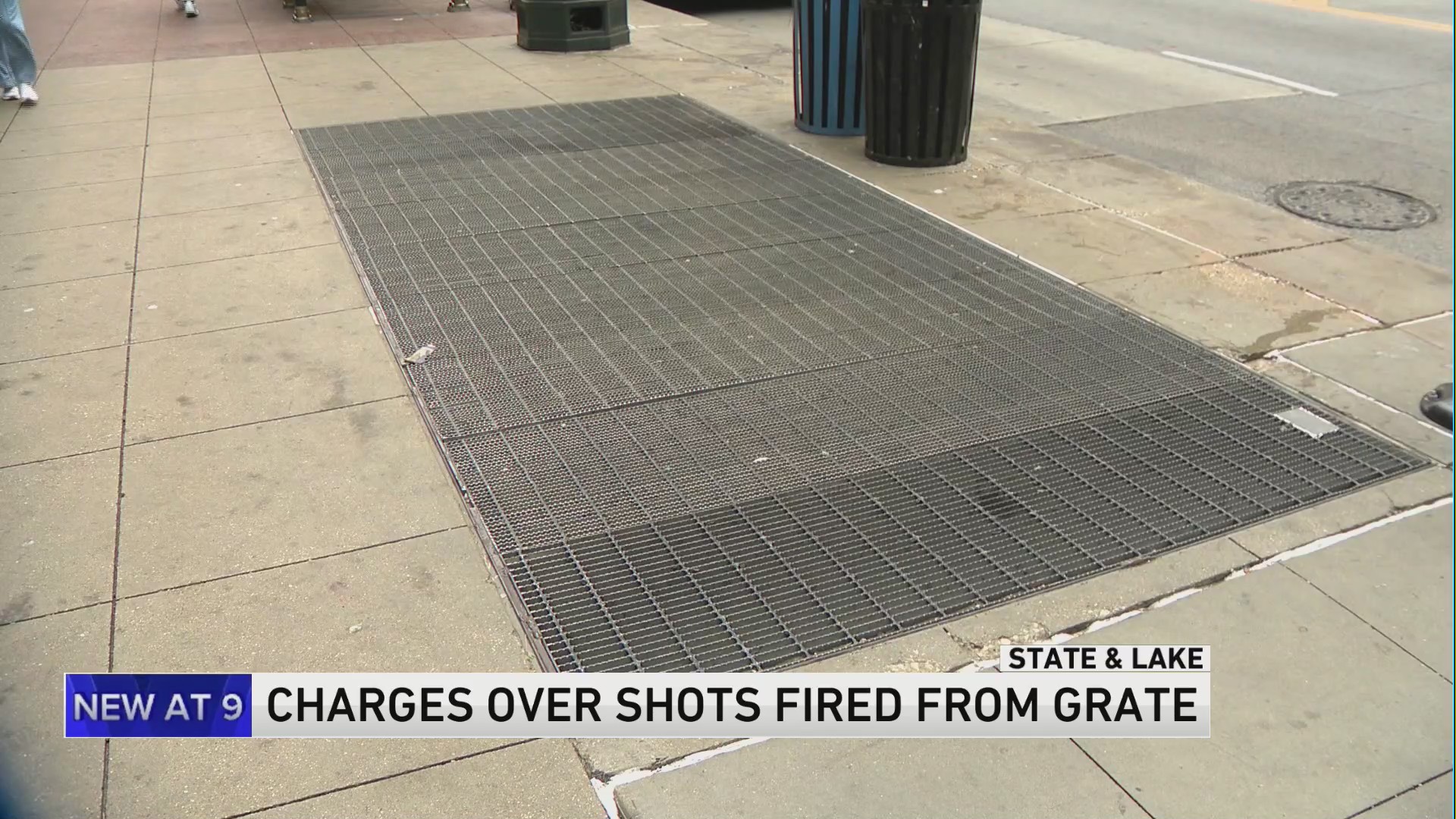 Man arrested for firing shots through sidewalk grate at CTA Red Line ...