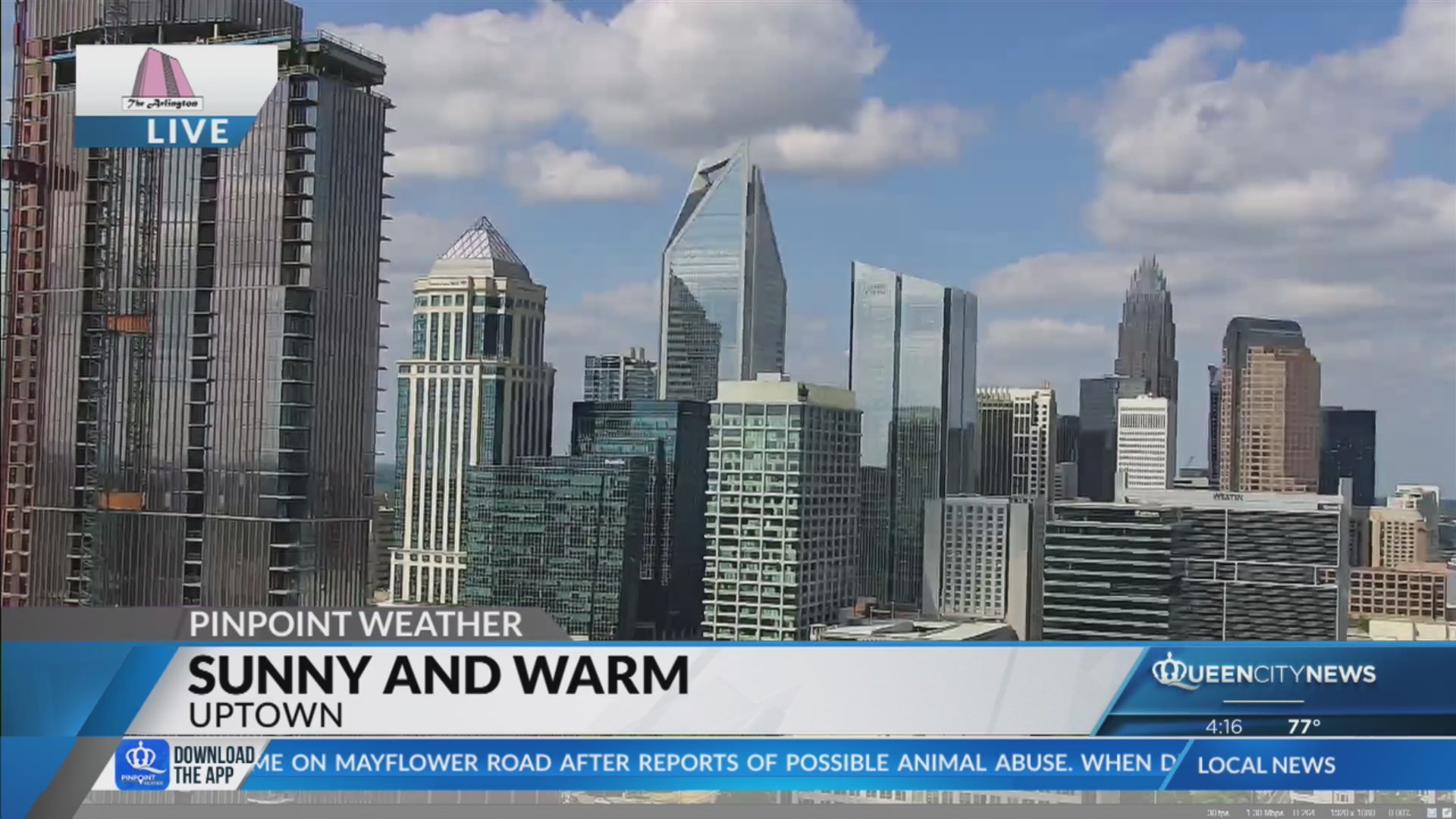 Mixed clouds and sunshine Tuesday with temperatures in the low 80s ...