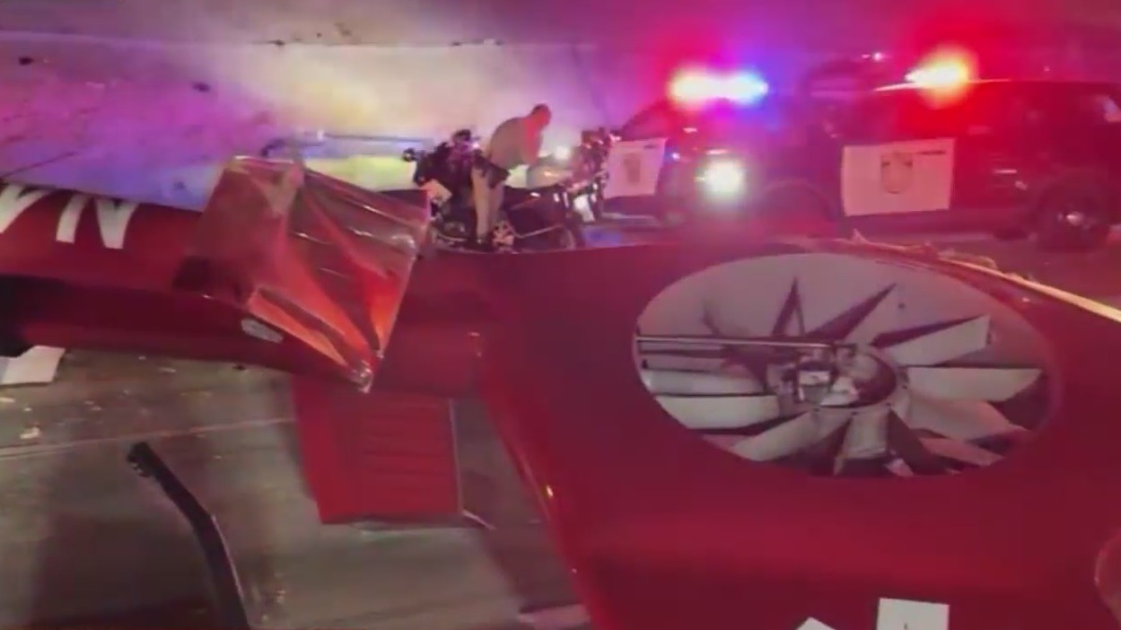 Locals react to medical helicopter crash on Highway 50 – FOX40 News