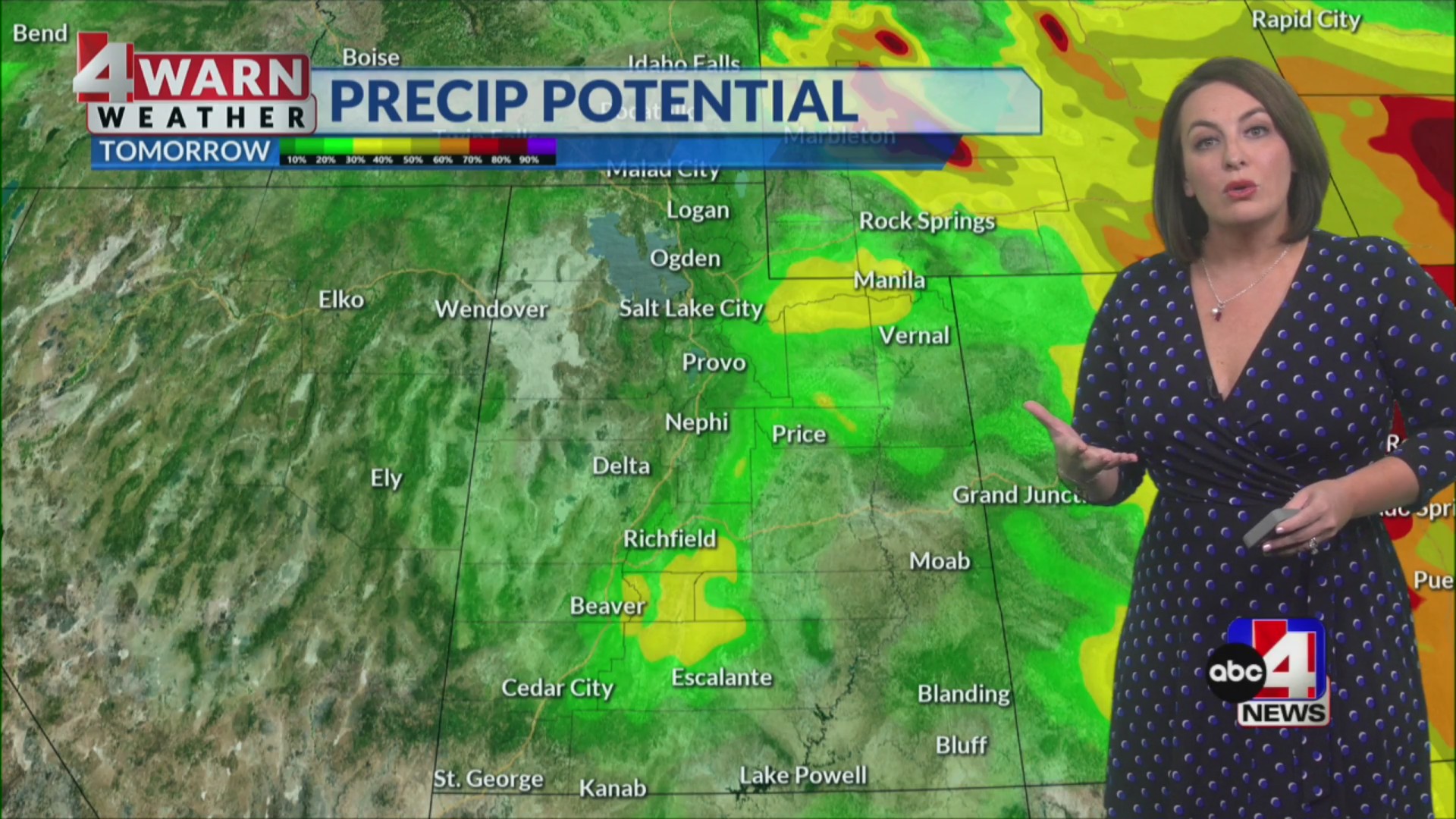 Warming trend underway with a slight chance of isolated storms – ABC4 Utah