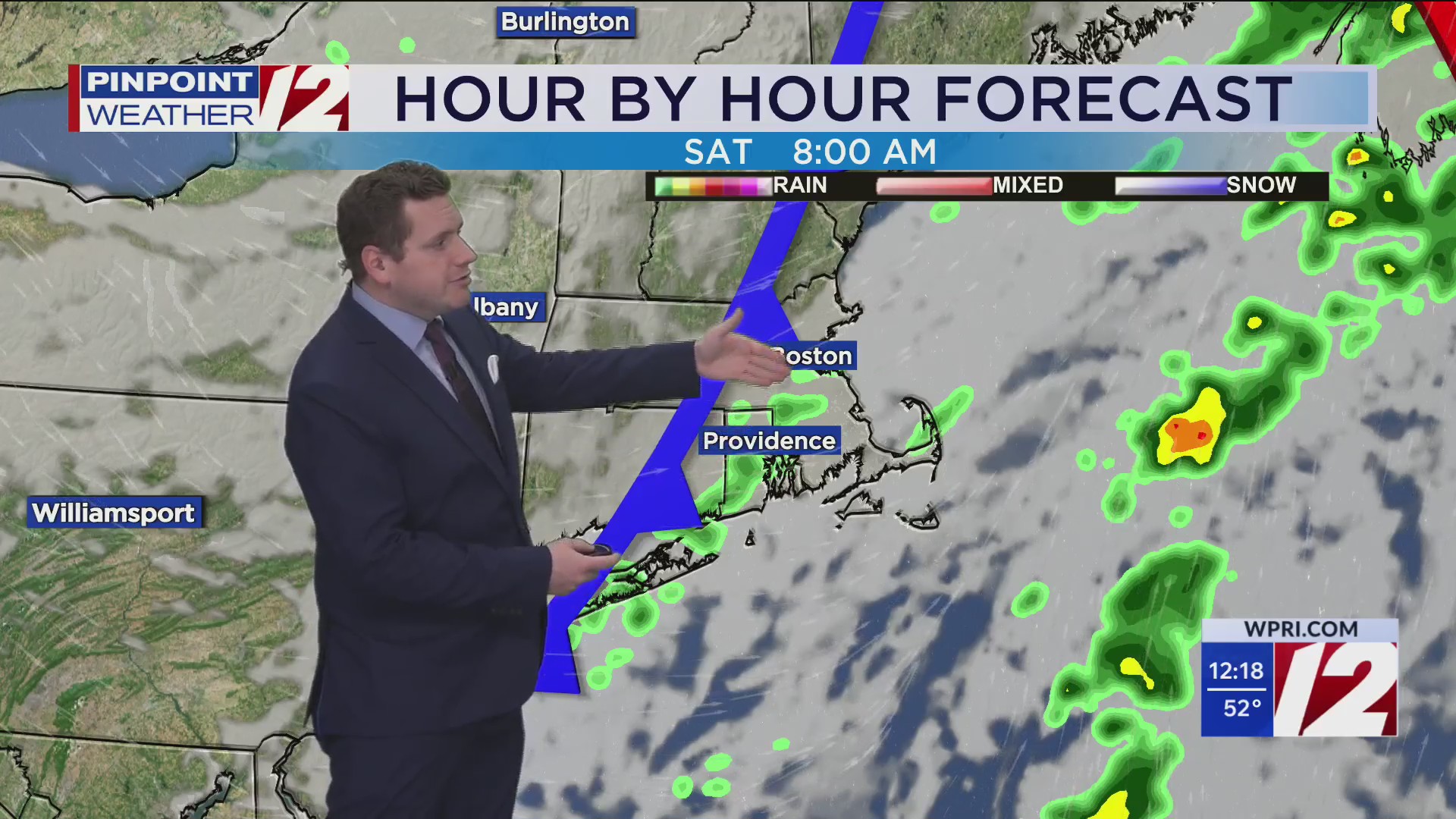 WPRI 12 Weather Forecast 11/7/25: Showers Tonight Into Early Saturday ...
