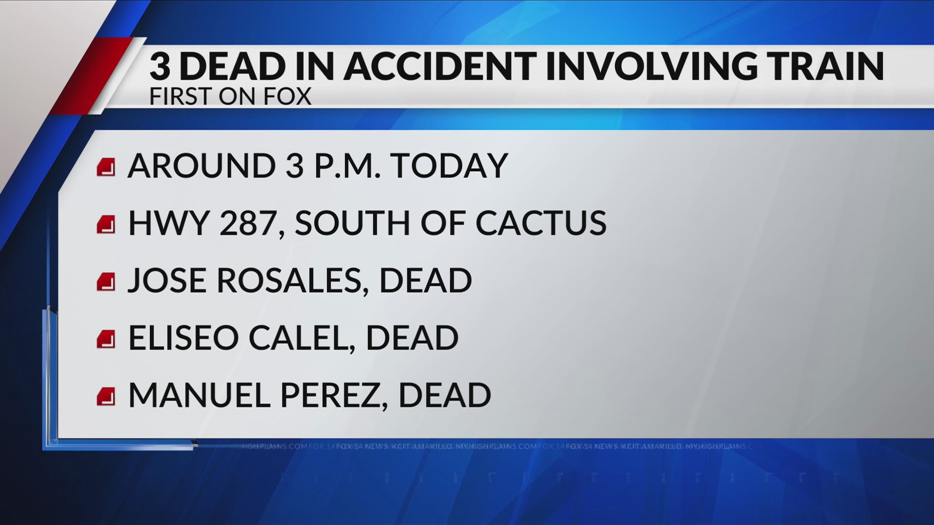 3 killed in wreck involving vehicle and train in Moore County – KAMR ...