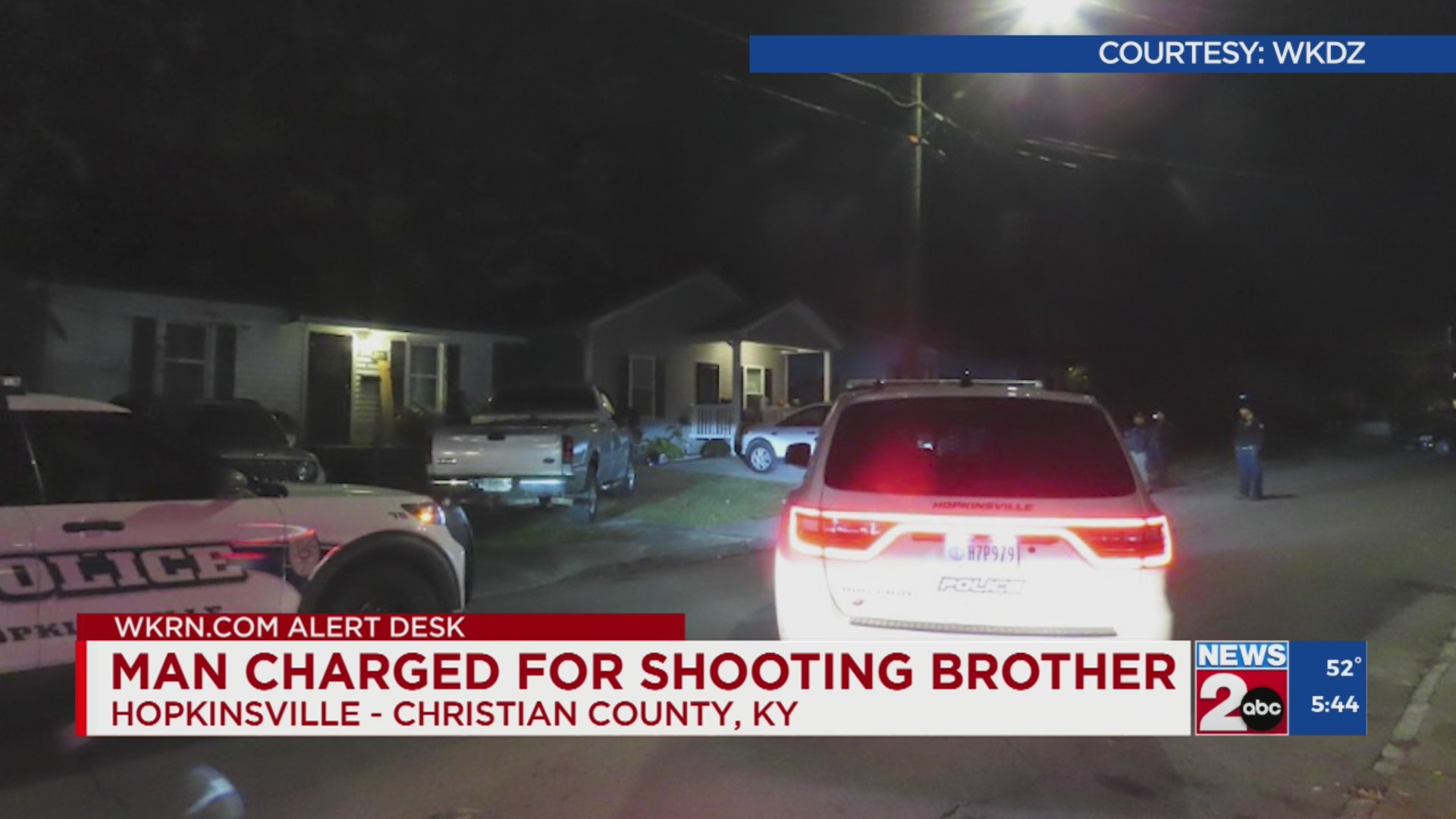 Kentucky man charged with shooting brother – WKRN News 2