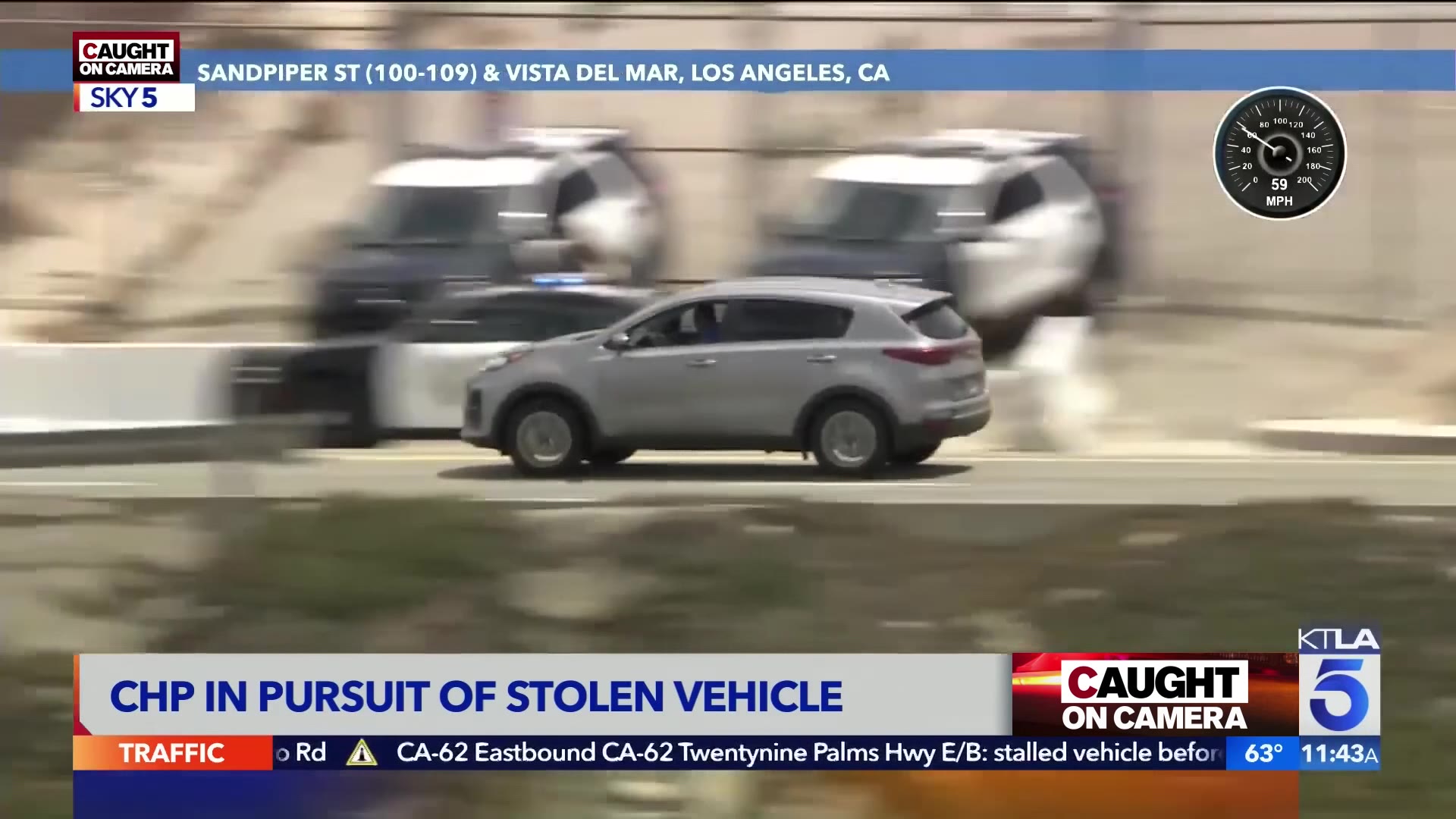 Suspects in stolen SUV lead CHP on wild pursuit along California coast ...