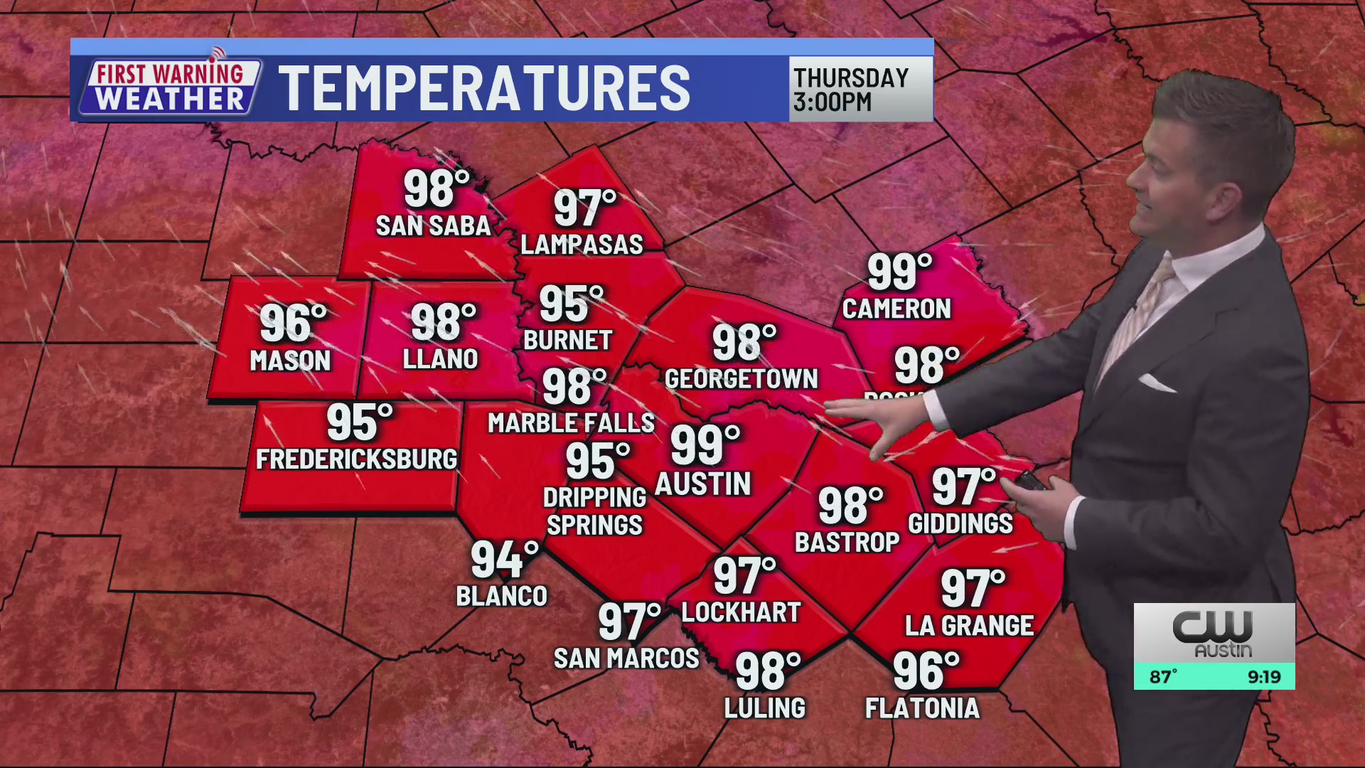 First Warning Weather with Chief Meteorologist Nick Bannin – KXAN Austin