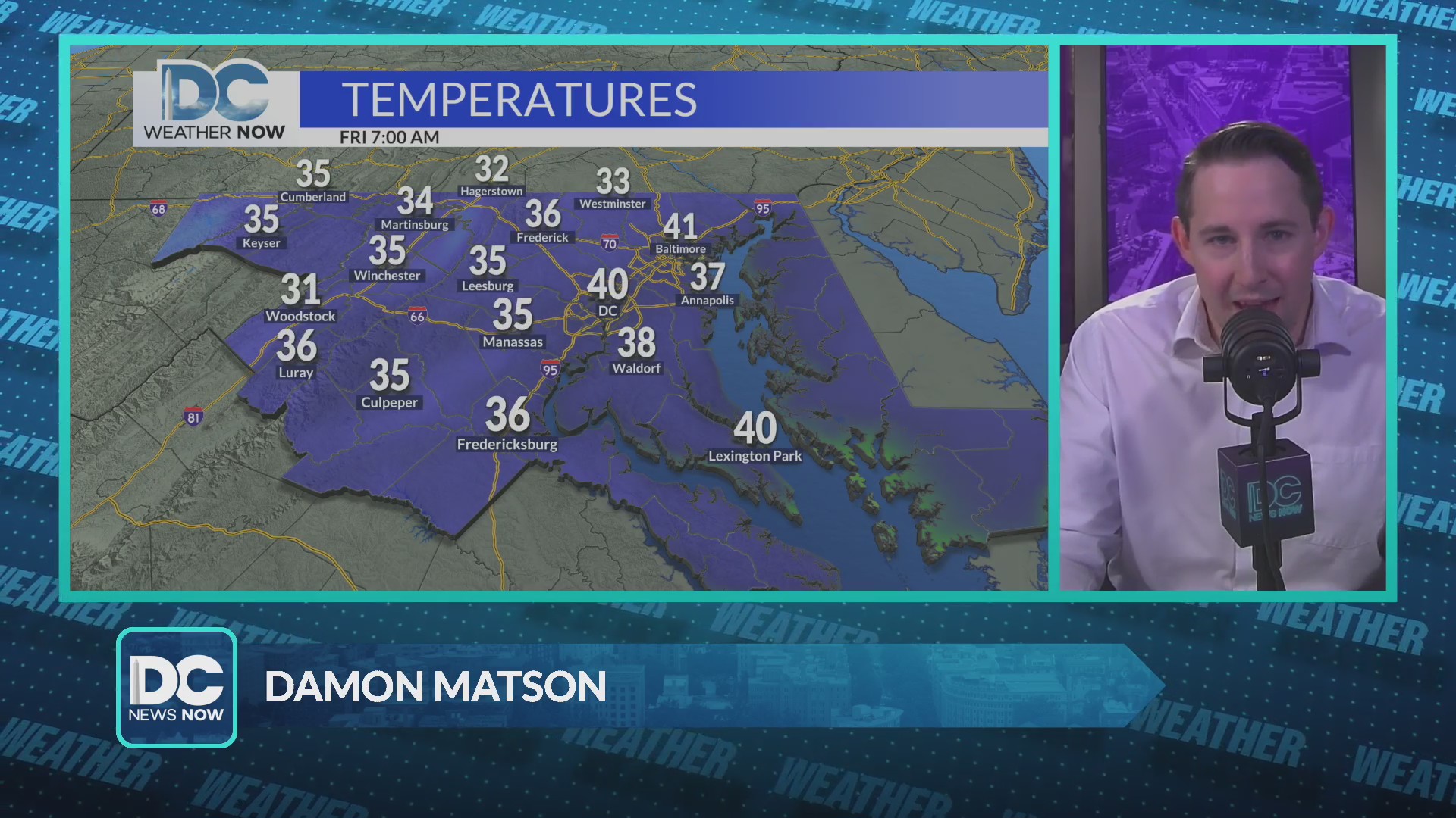 Breezy and chilly with frost possible at night – DC News Now | DC ...