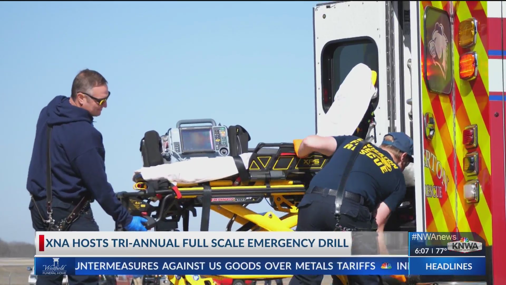 XNA hosts tri-annual full scale emergency drill – KNWA FOX24
