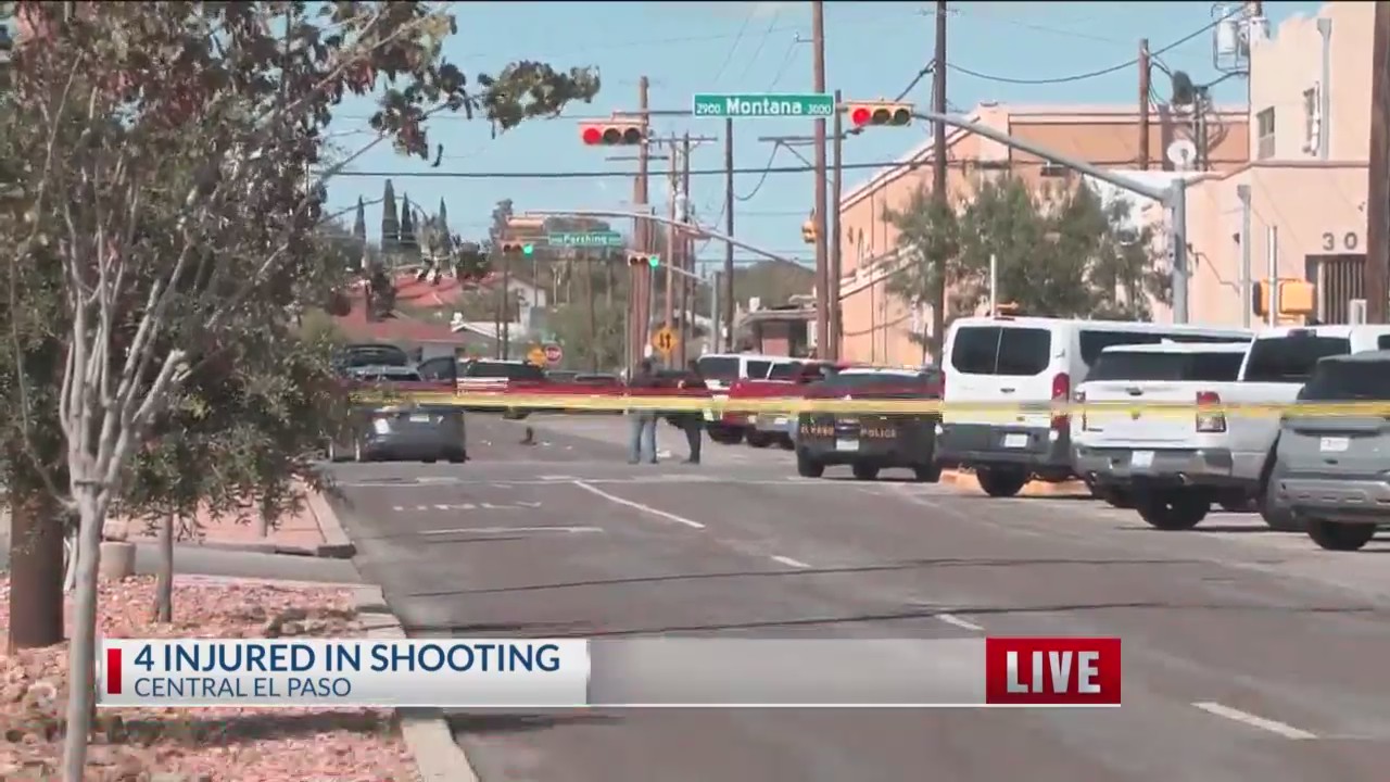 4 people seriously hurt in Central El Paso shooting – BorderReport