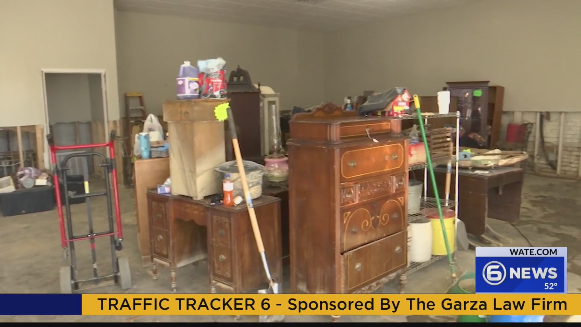 Newport antique shop working to salvage items after flooding WATE 6