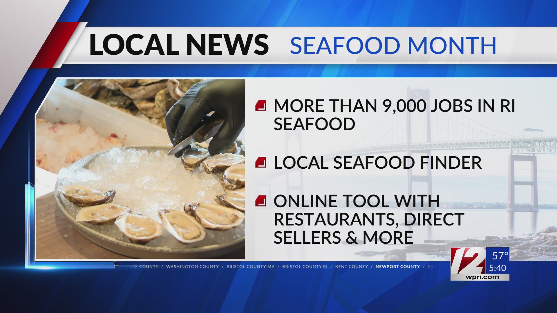 Local News Wrap National Seafood Month