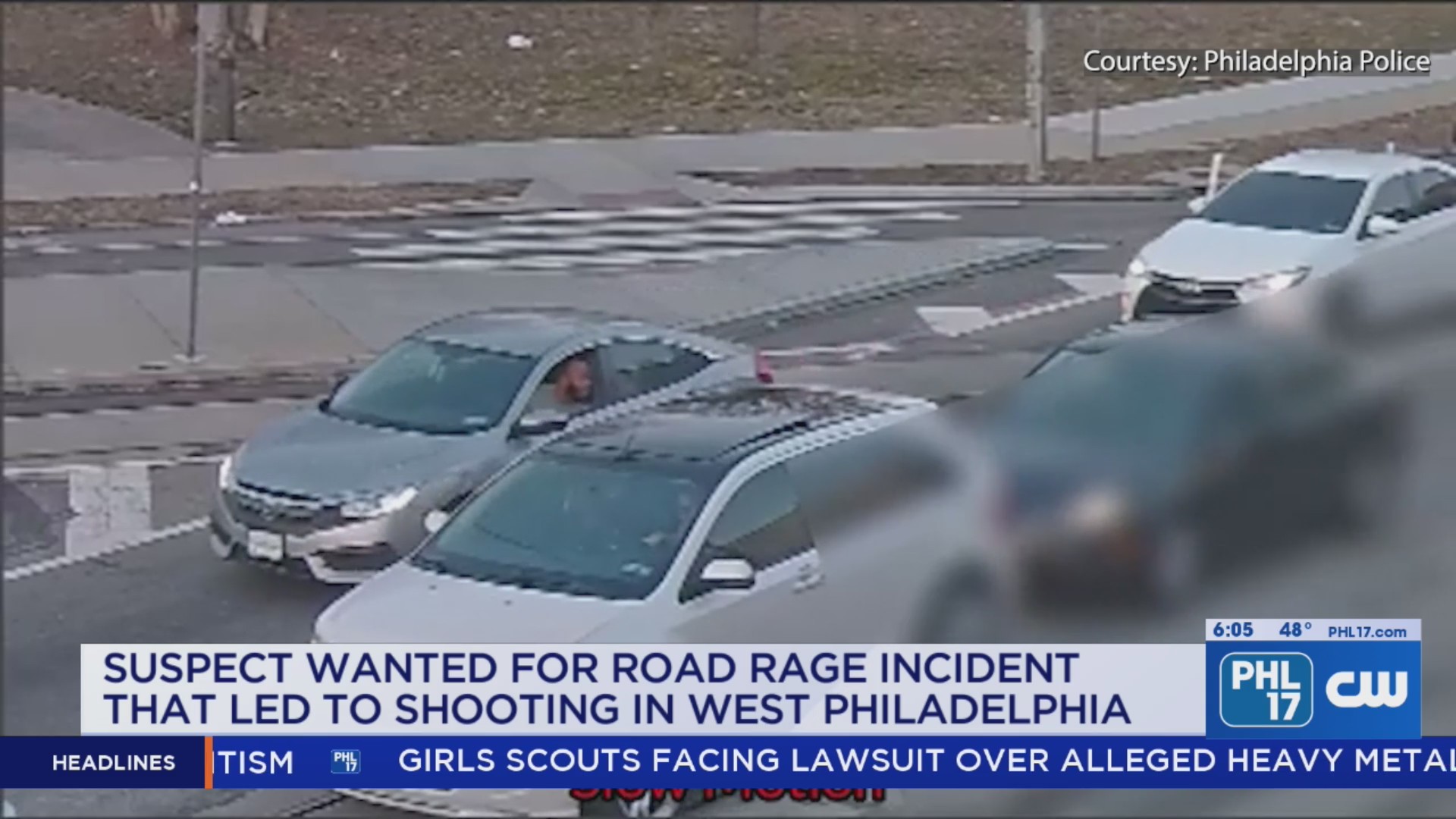 Suspect sought for road rage shooting in West Philadelphia – PHL17.com