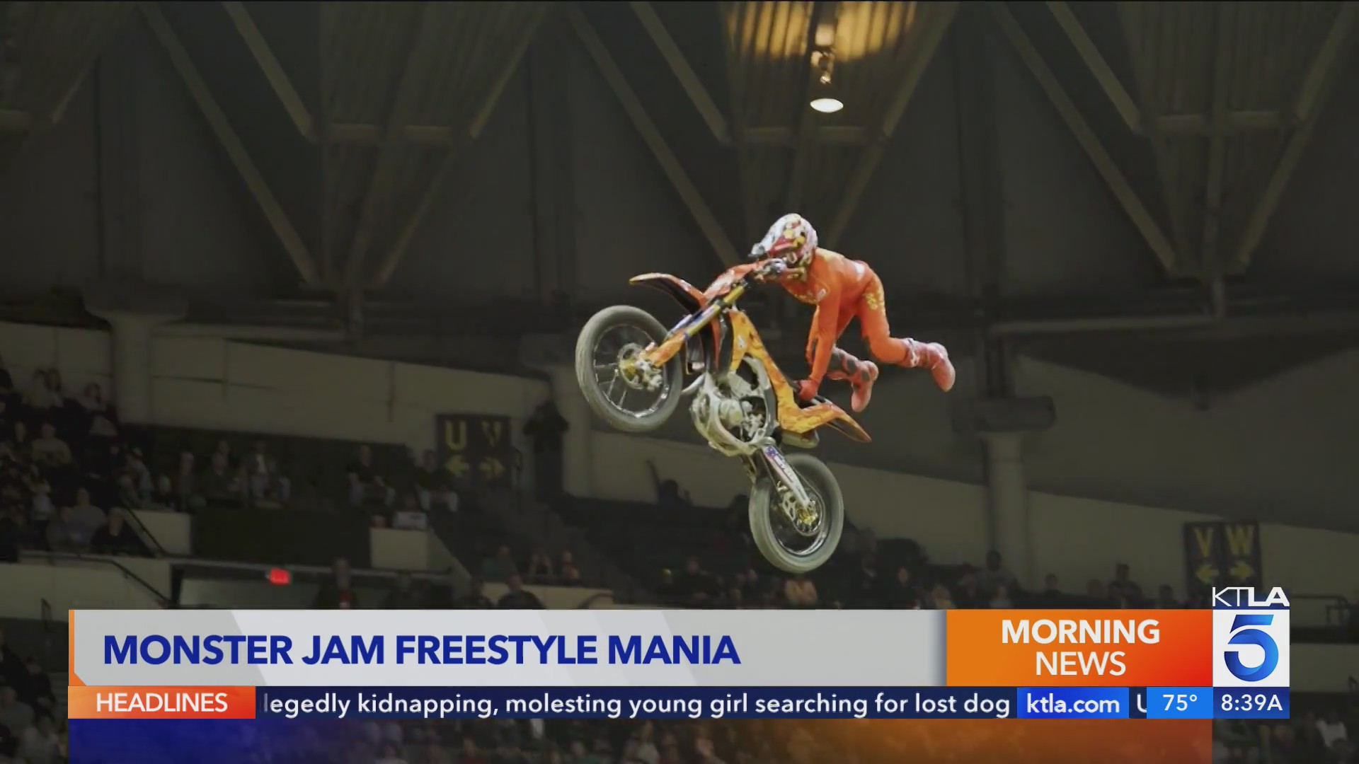 Monster Jam Freestyle Mania at Crypto.com Arena (8a.m.) – KTLA