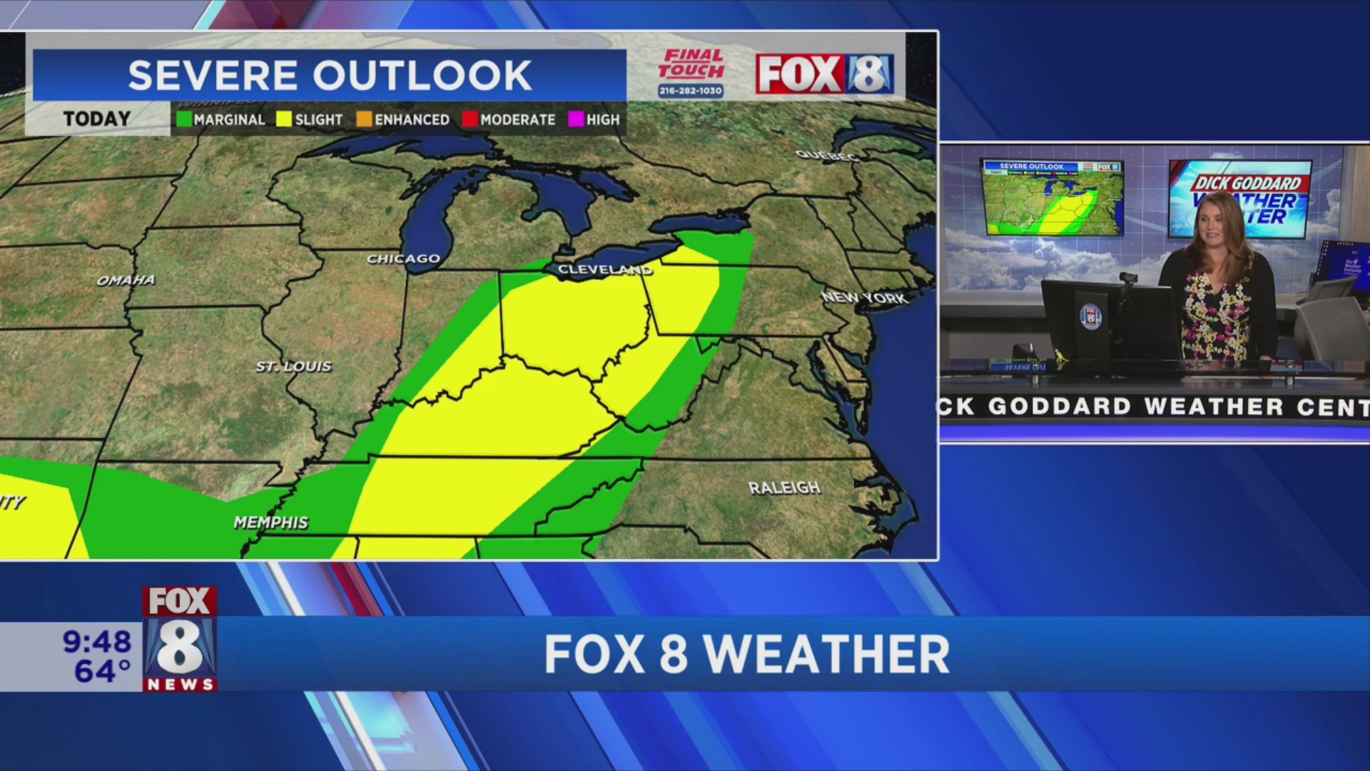 Timing on the storms coming for NE Ohio Thursday – Fox 8 Cleveland WJW