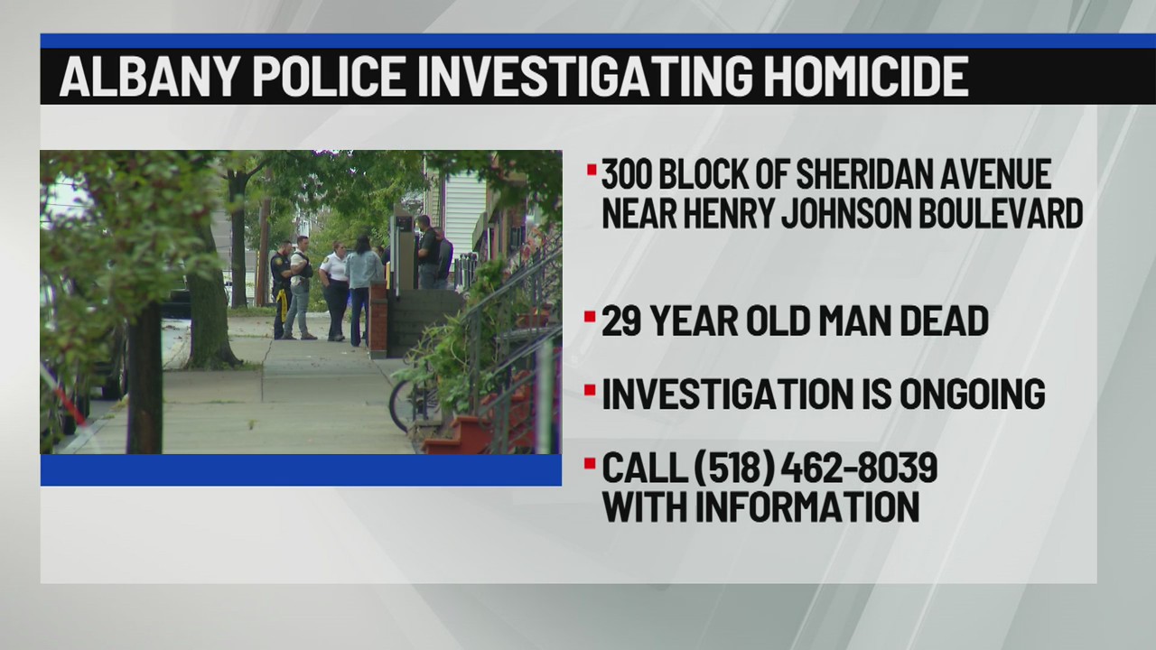 Albany PD investigating Sheridan Avenue homicide – NEWS10 ABC