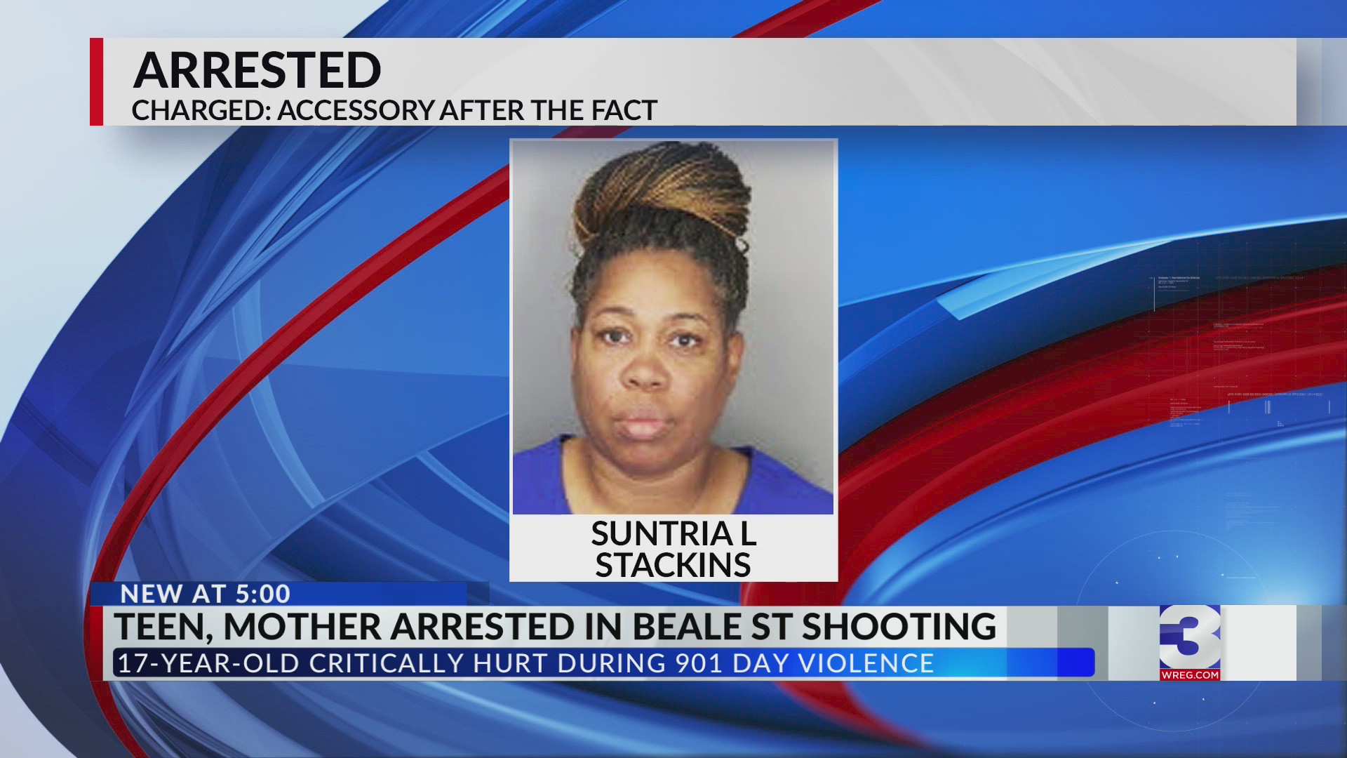 Teen and his mother charged after downtown shooting – WREG.com