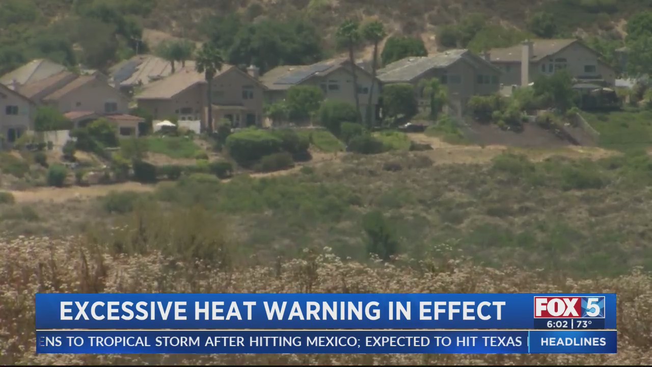 Excessive heat warning in effect – FOX 5 San Diego & KUSI News
