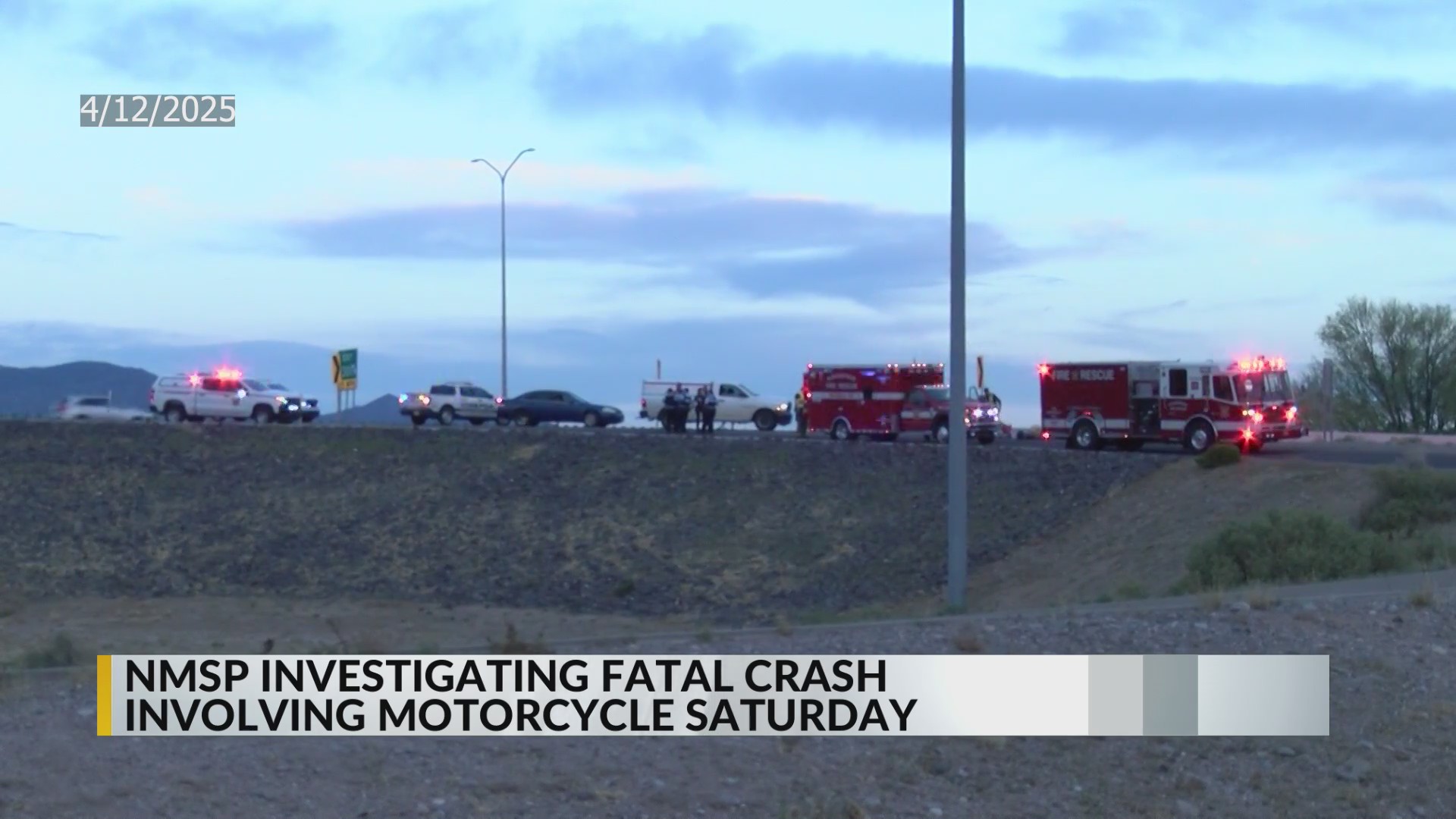 NMSP investigate fatal I-25 motorcycle crash – KRQE NEWS 13 – Breaking ...