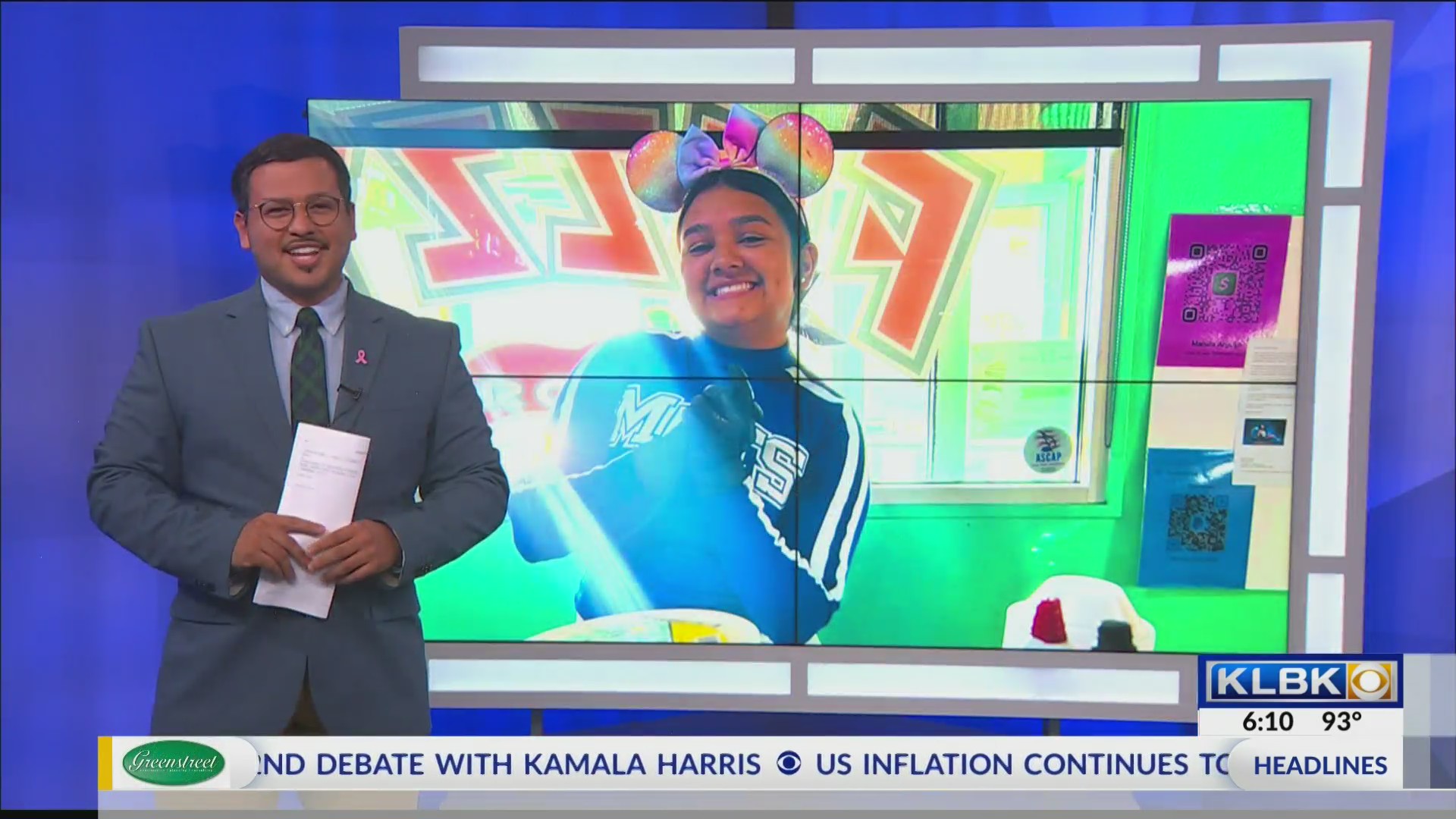 Varsity Estacado Cheerleader raising money to go to the happiest place