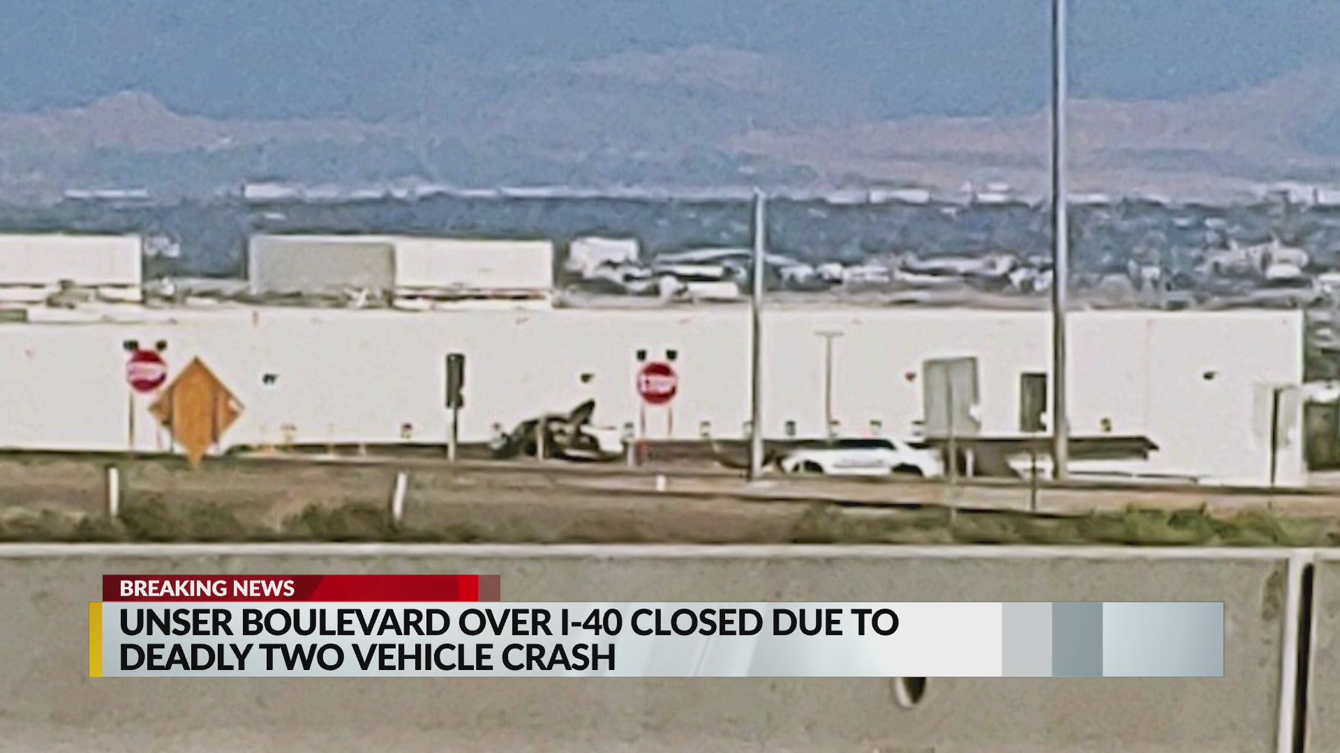 APD investigating fatal crash on Unser over I-40, 1 dead – KRQE NEWS 13 ...