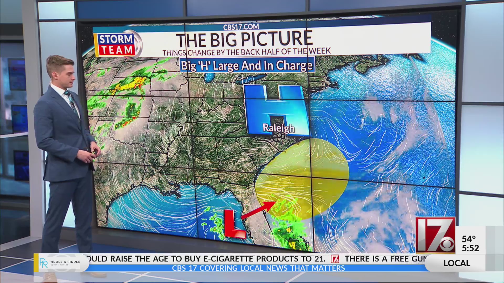 Rain chances ramping up later this week in central NC – CBS17.com