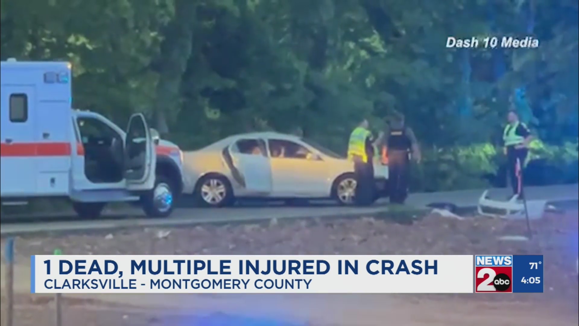 Clarksville police investigate deadly rollover crash – WKRN News 2