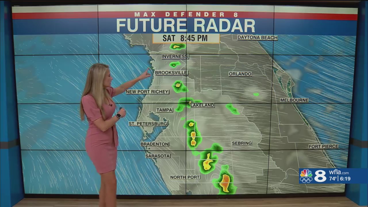 Warm and muggy with a few showers this weekend – WFLA