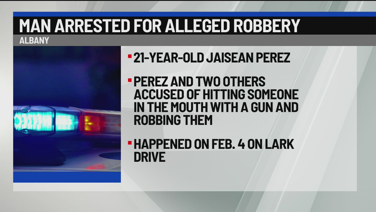 Albany man arrested in connection to February robbery – NEWS10 ABC
