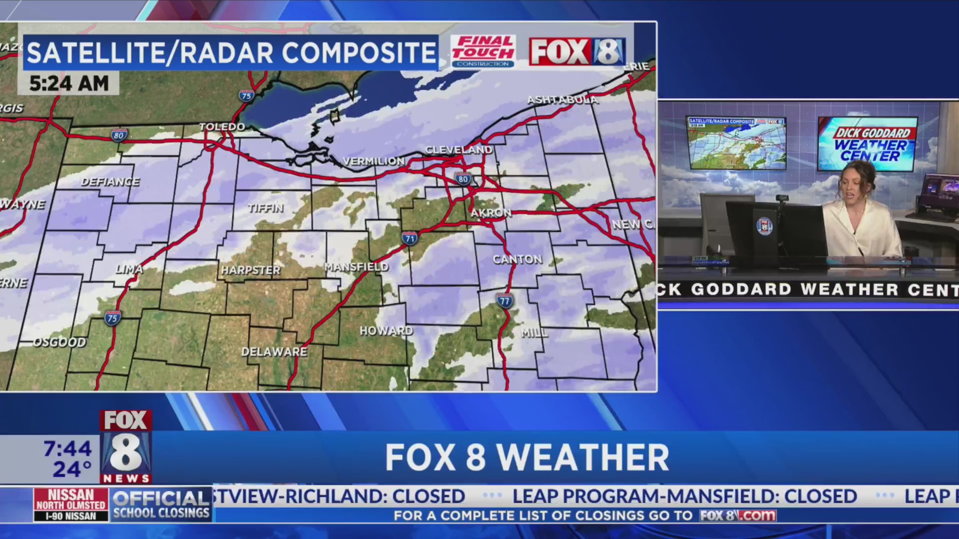 TRACKING: Major winter storm clipping NE Ohio – Fox 8 Cleveland WJW