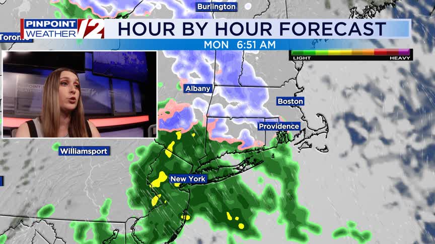 WPRI 12 Weather Alert 3/23/25: Wintry Mix Monday AM; Rain PM – WPRI.com