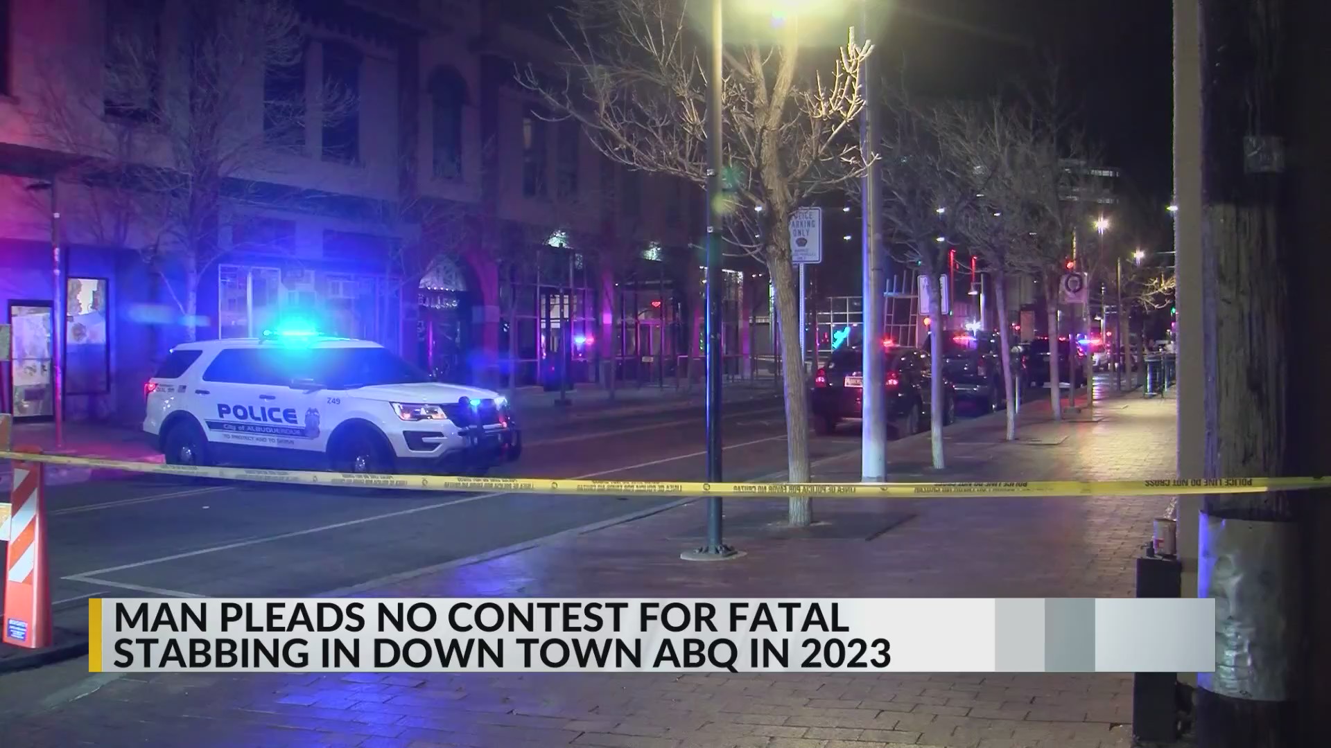 Man pleads not contest to fatal stabbing in downtown Albuquerque – KRQE ...