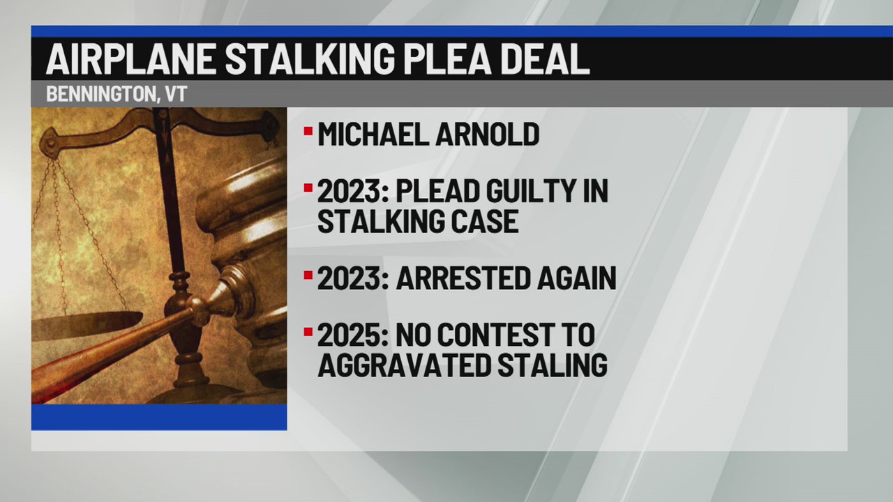Plea deal reached in airplane stalking case – NEWS10 ABC
