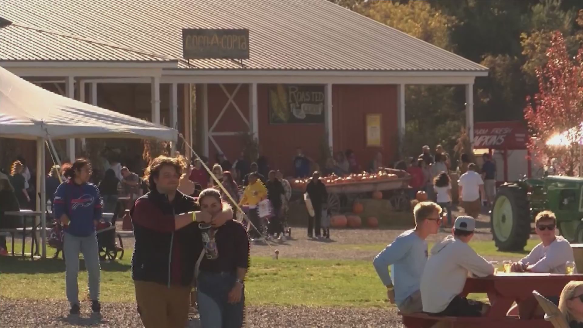 Warmer weather means more business for Rochester fallthemed