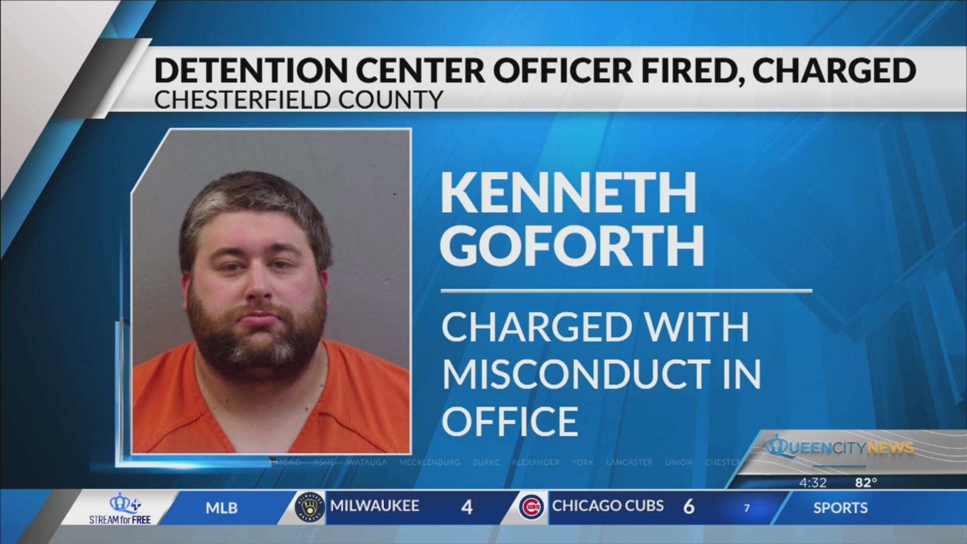 Chesterfield County detention officer fired, arrested on misconduct ...