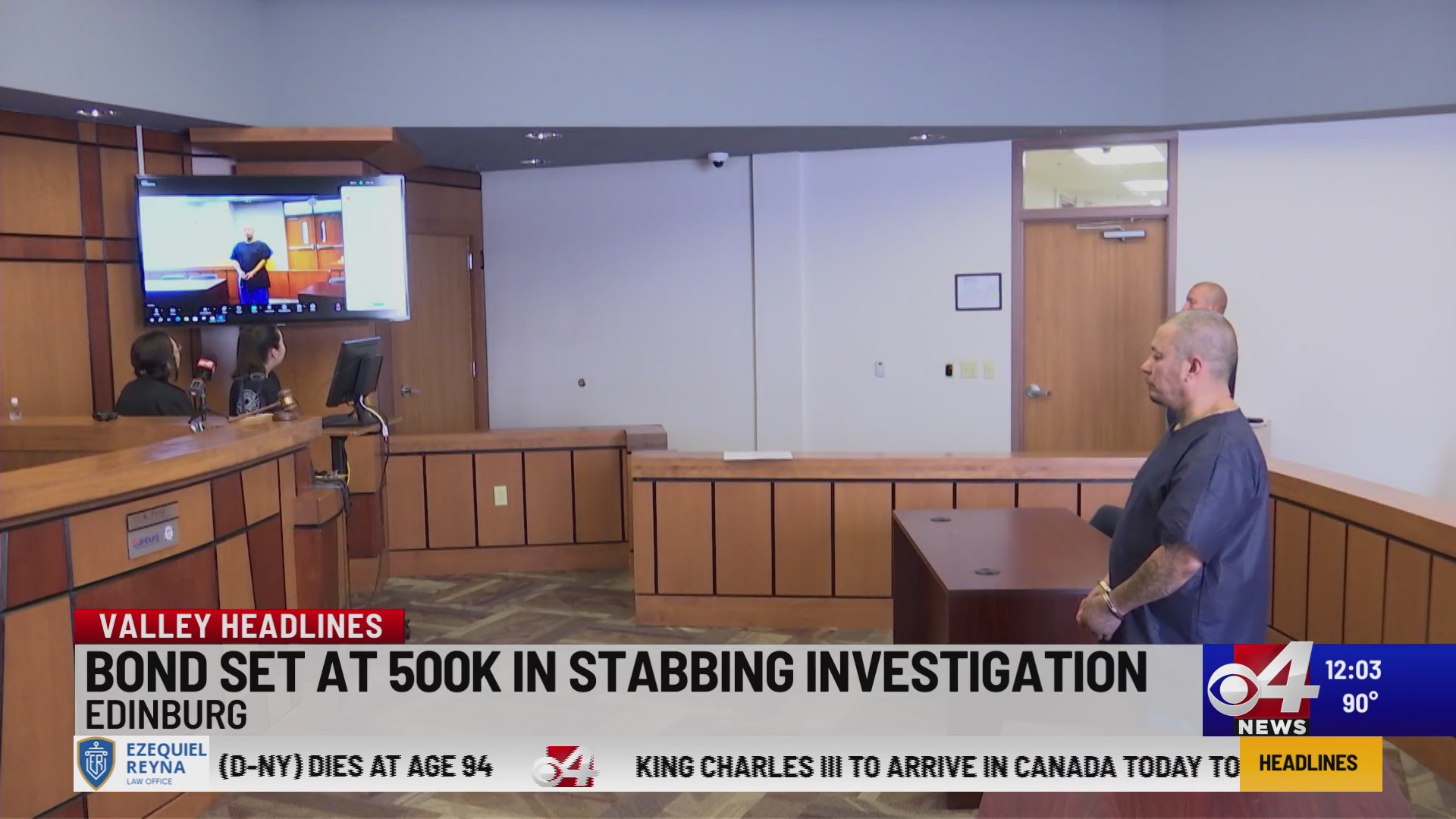 Bond set at $500K for suspect in Edinburg stabbing investigation – KVEO-TV