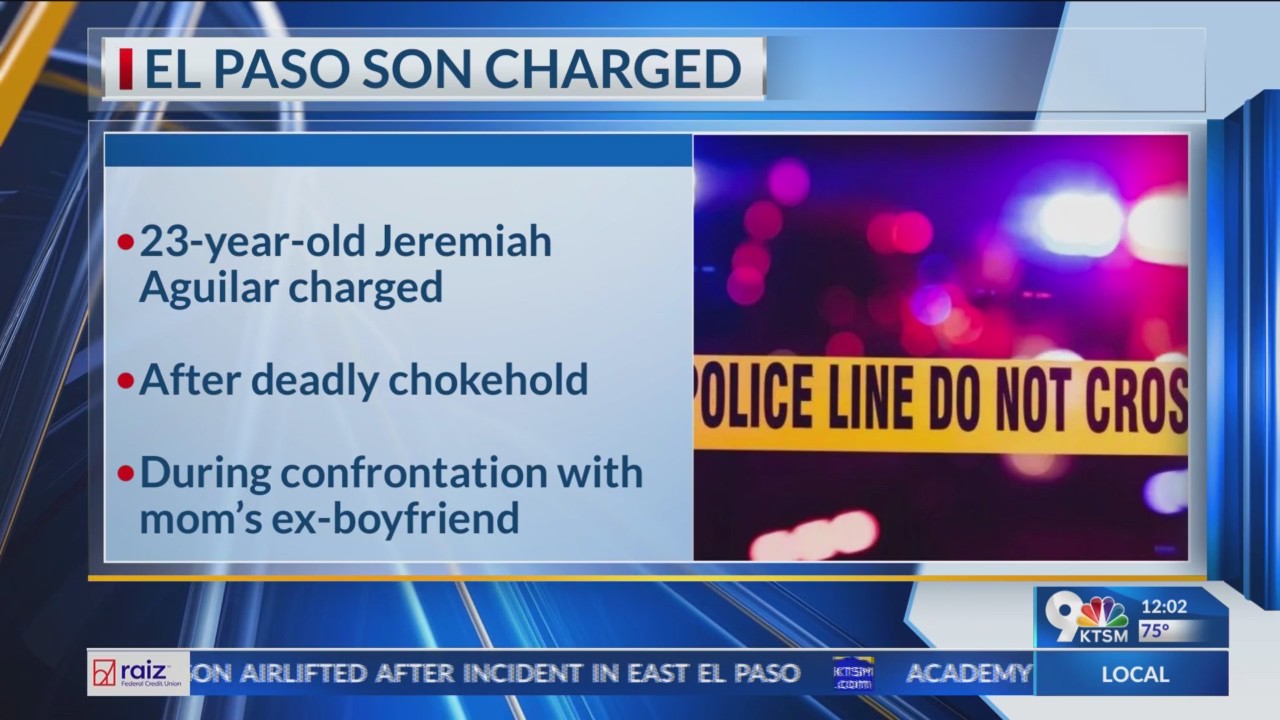 El Paso man charged after deadly clash with mom’s ex – KTSM 9 News
