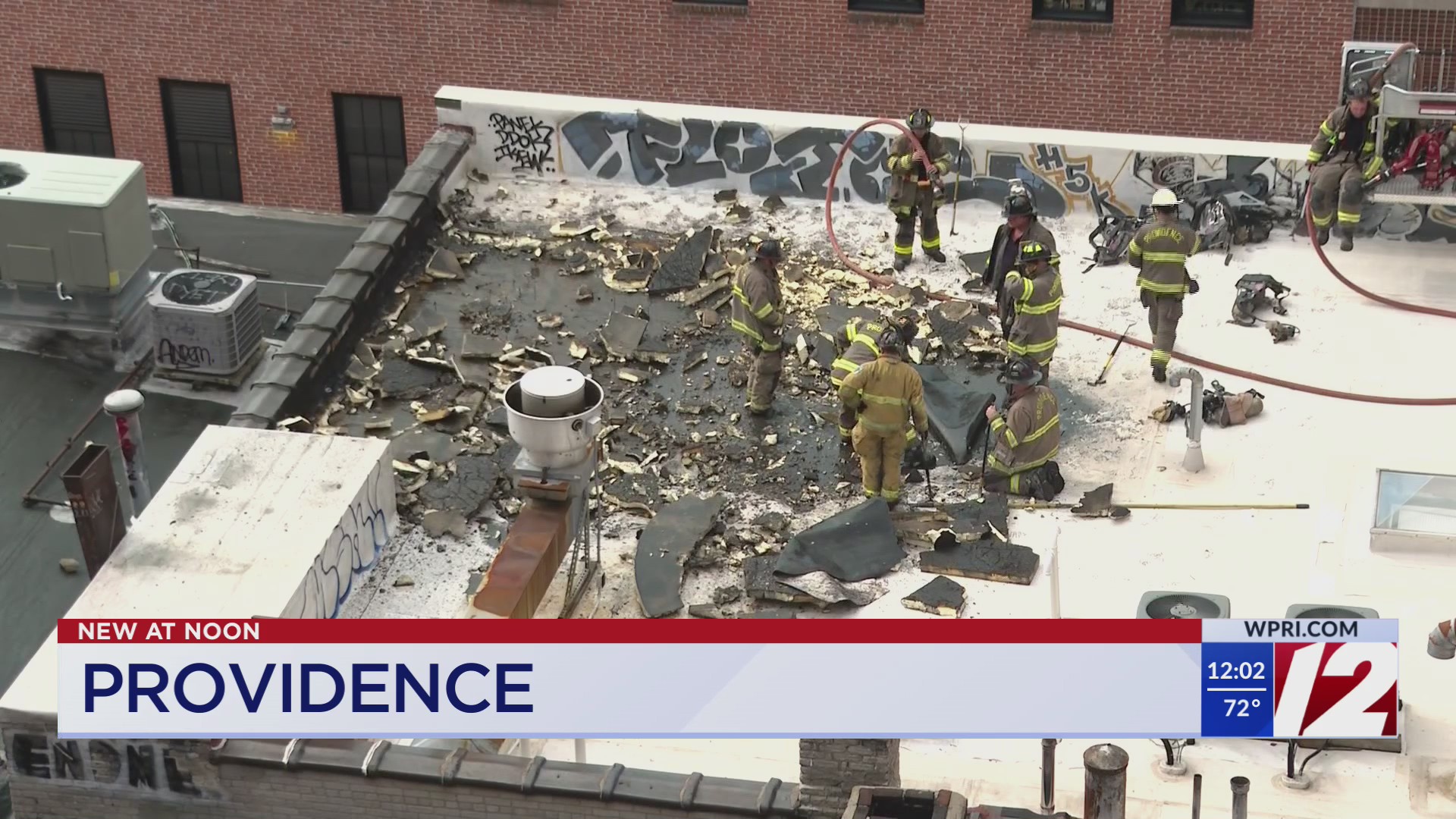 Crews put out rooftop fire in Providence – WPRI.com