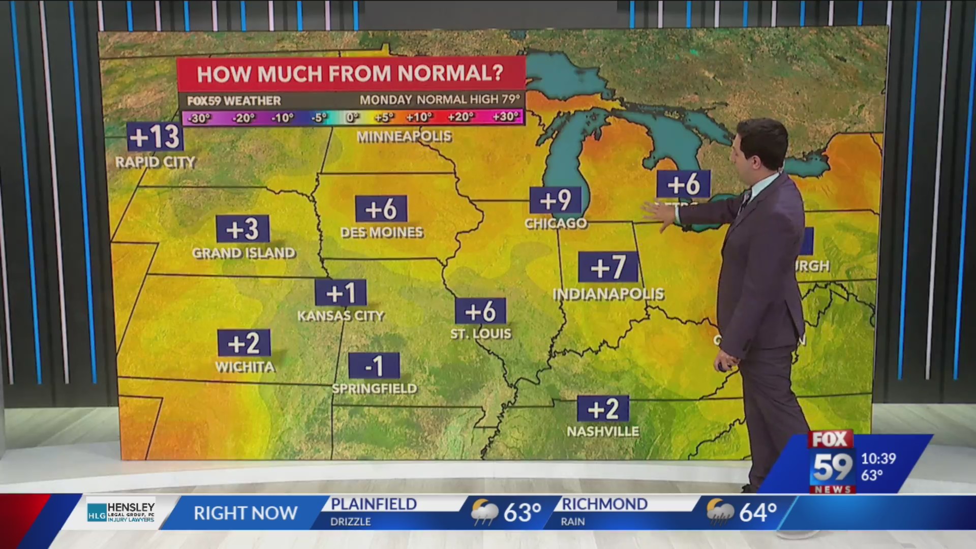 Coolest June open in 9 years precedes brief warmer trend – Fox 59