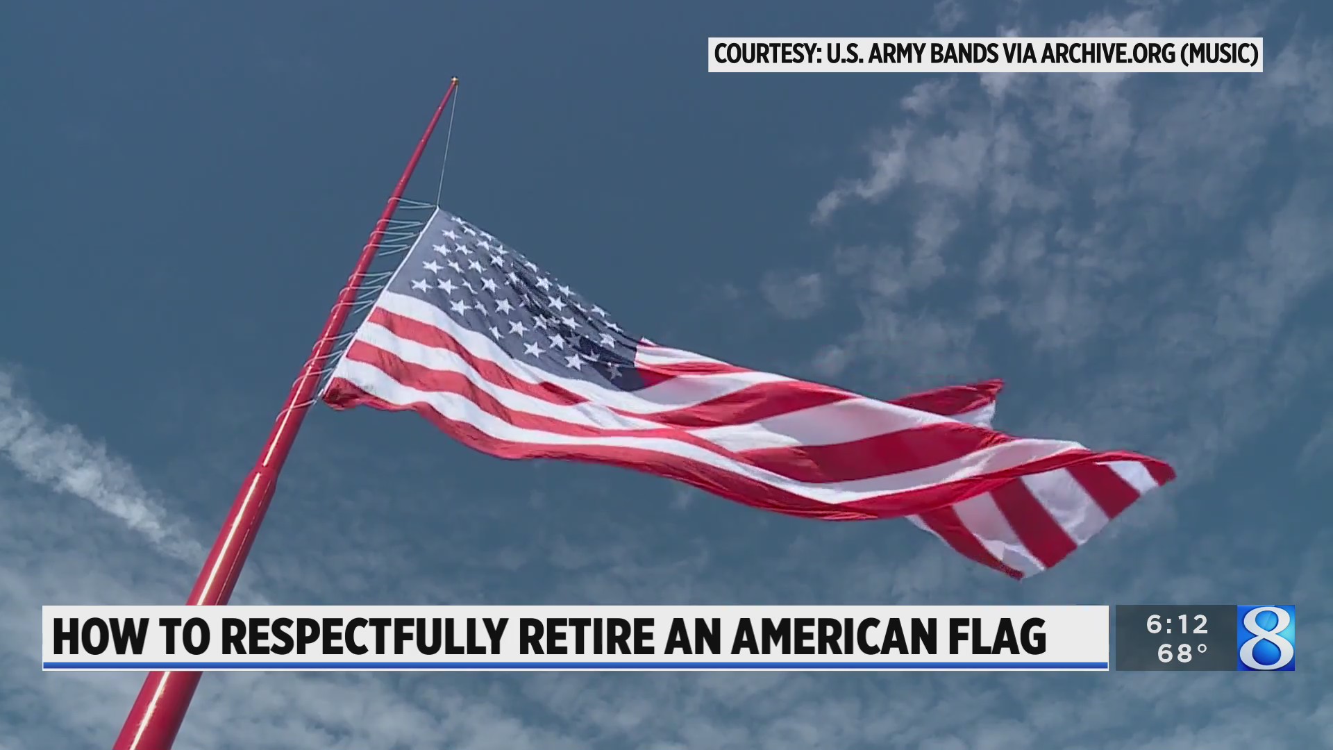 How to respectfully retire an American flag – WOODTV.com