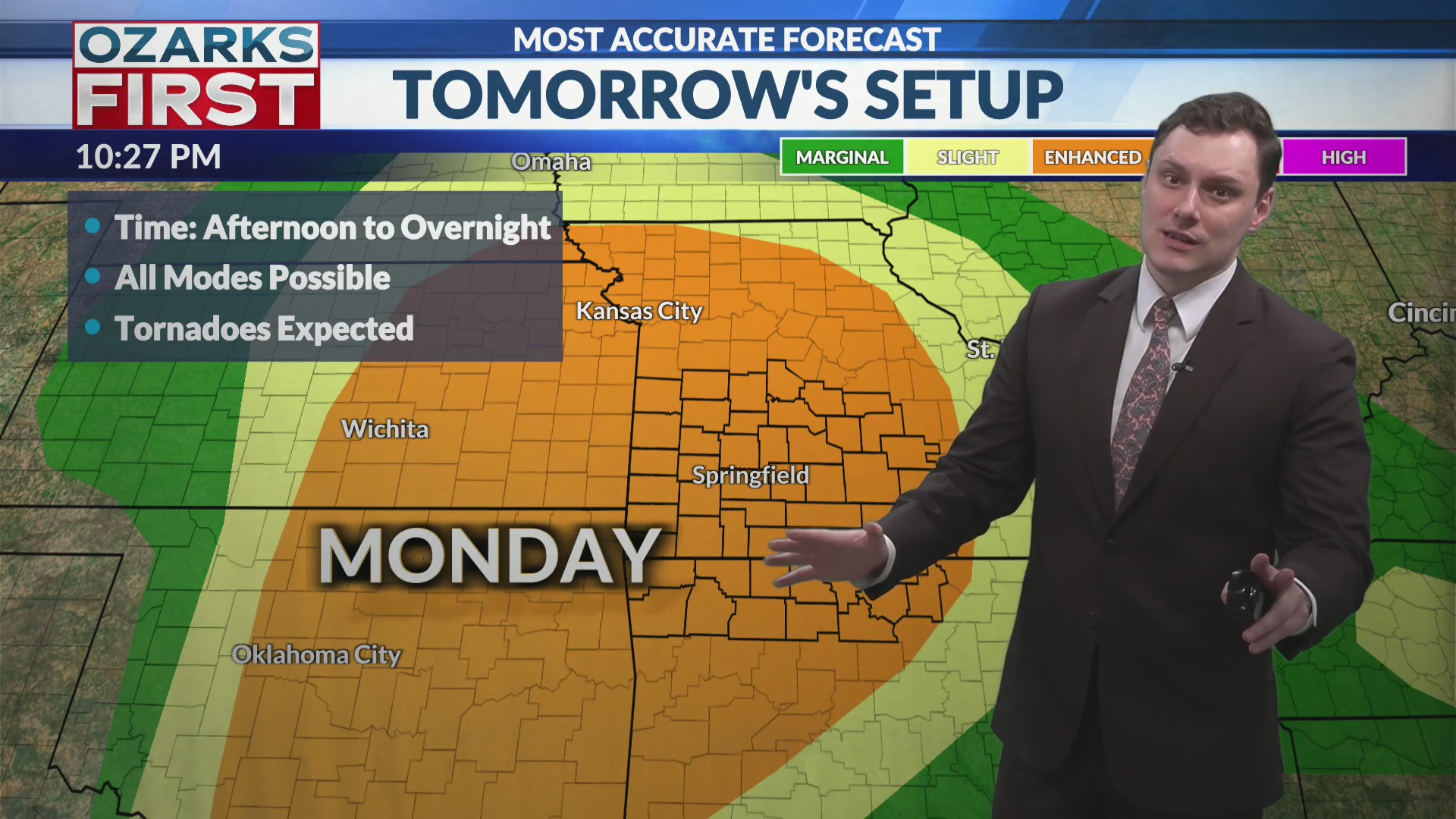 Severe Weather Update | Storm strongs expected Monday afternoon – KOLR ...