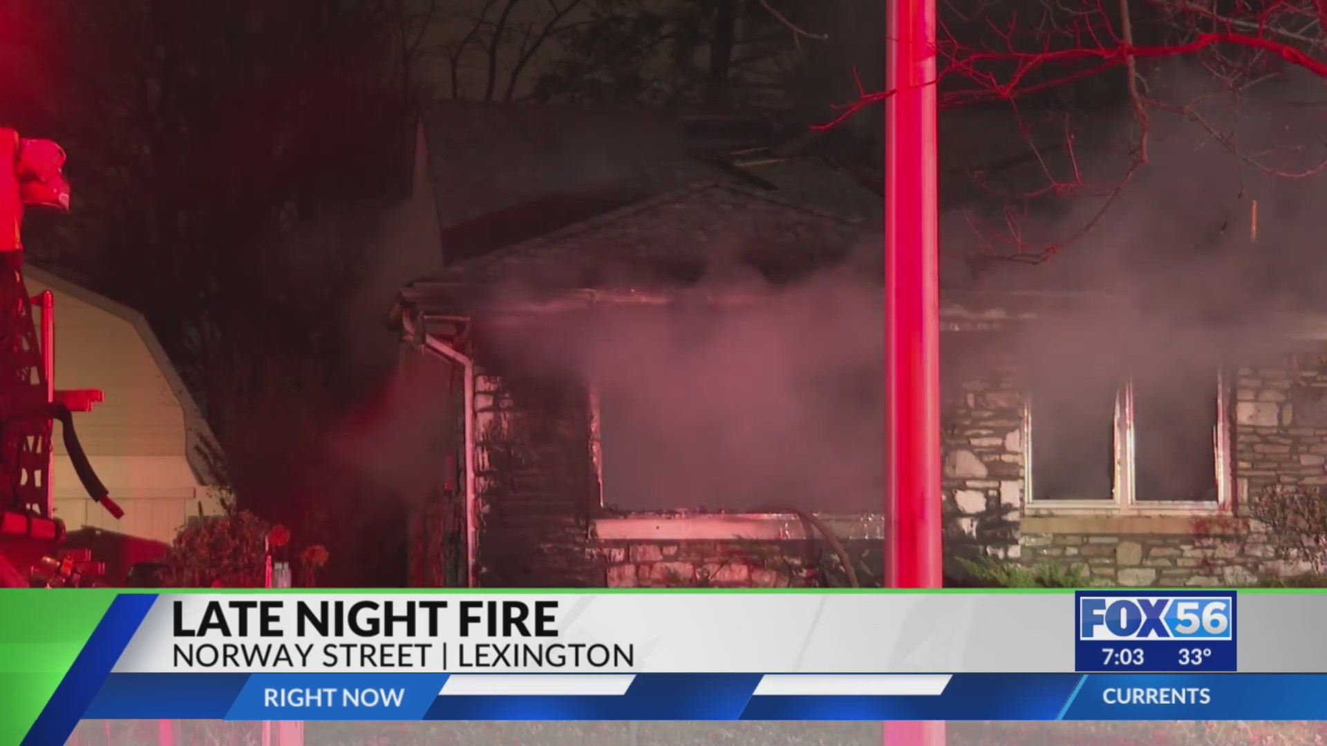 Lexington duplex heavily damaged in structure fire – FOX 56 News