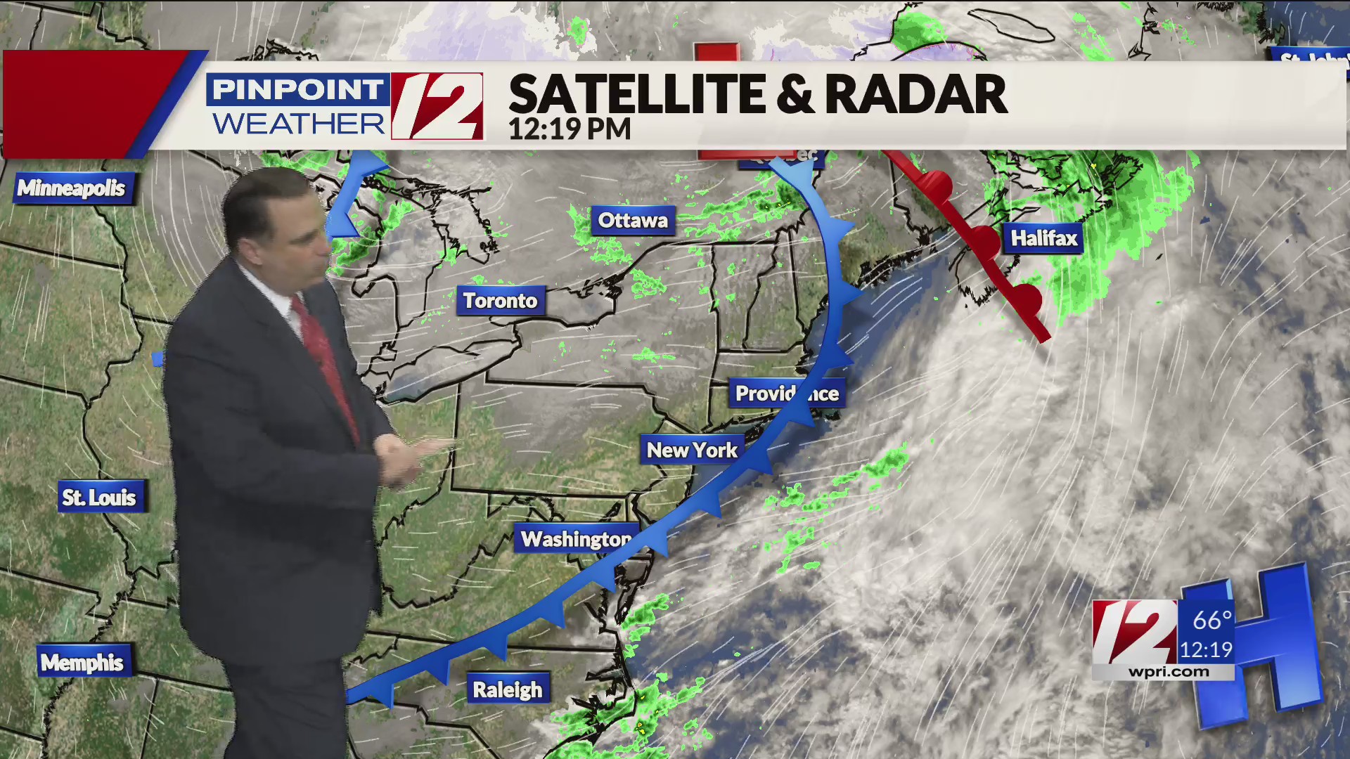 WPRI 12 Weather Forecast for 11/11/24: Dry and Gusty This Afternoon ...