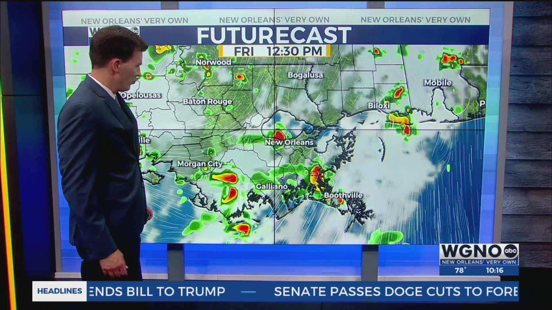 Scattered storms again on Friday – WGNO