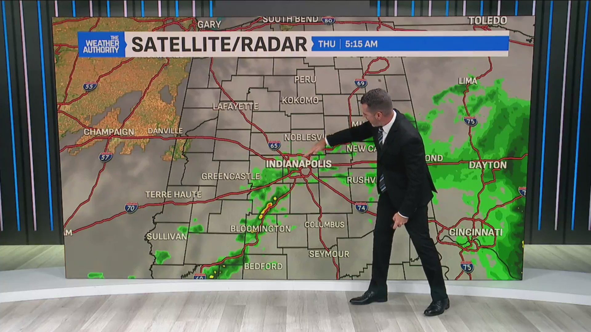 Early morning shower chance ahead of afternoon sunshine – Fox 59