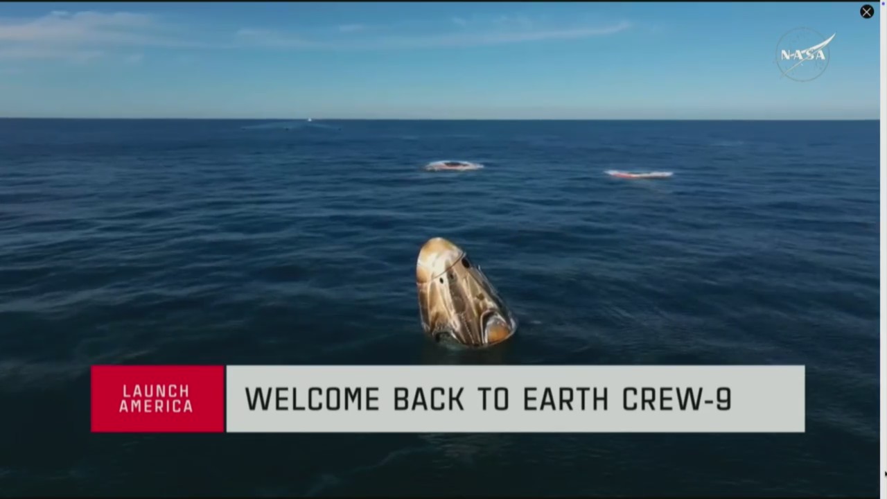 Nasa Splashdown Florida NASA’s stuck astronauts splash down off coast of Florida – WFLA