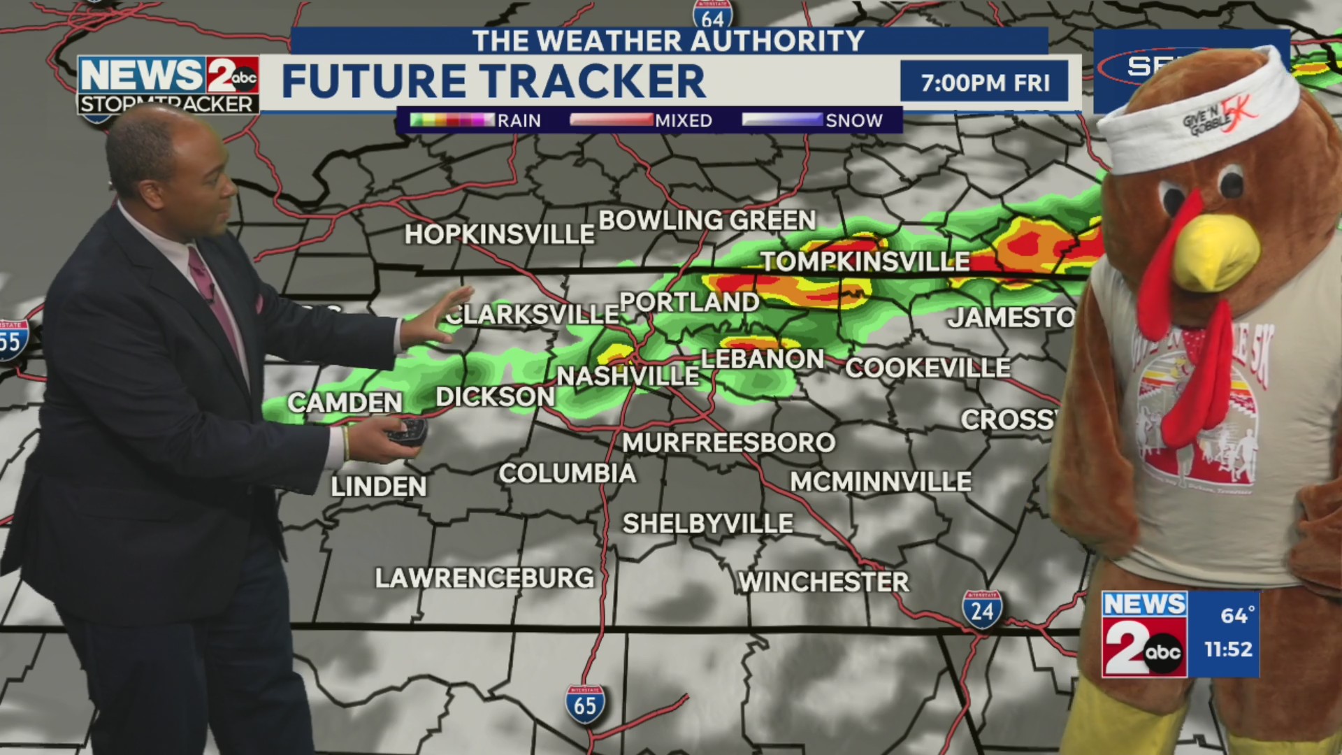 November 6, 2025 Midday Forecast – WKRN News 2