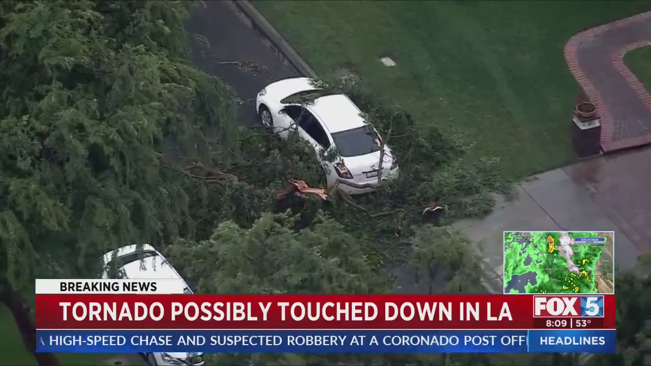 Tornado possibly touched down in L.A. – FOX 5 San Diego & KUSI News