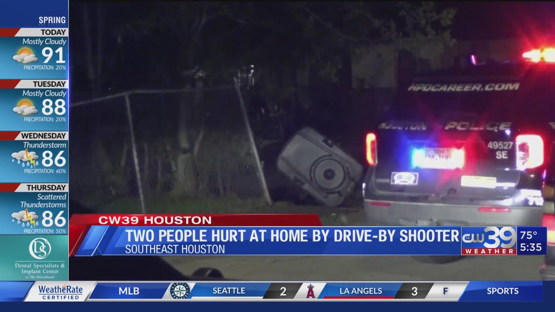 Two people hurt in their home during drive-by shooting in SE Houston ...
