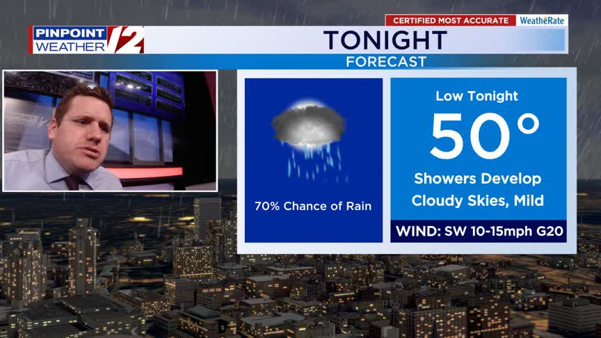 WPRI 12 Weather Now 11/7/25: Dry This Afternoon; Showers Arrive Tonight ...